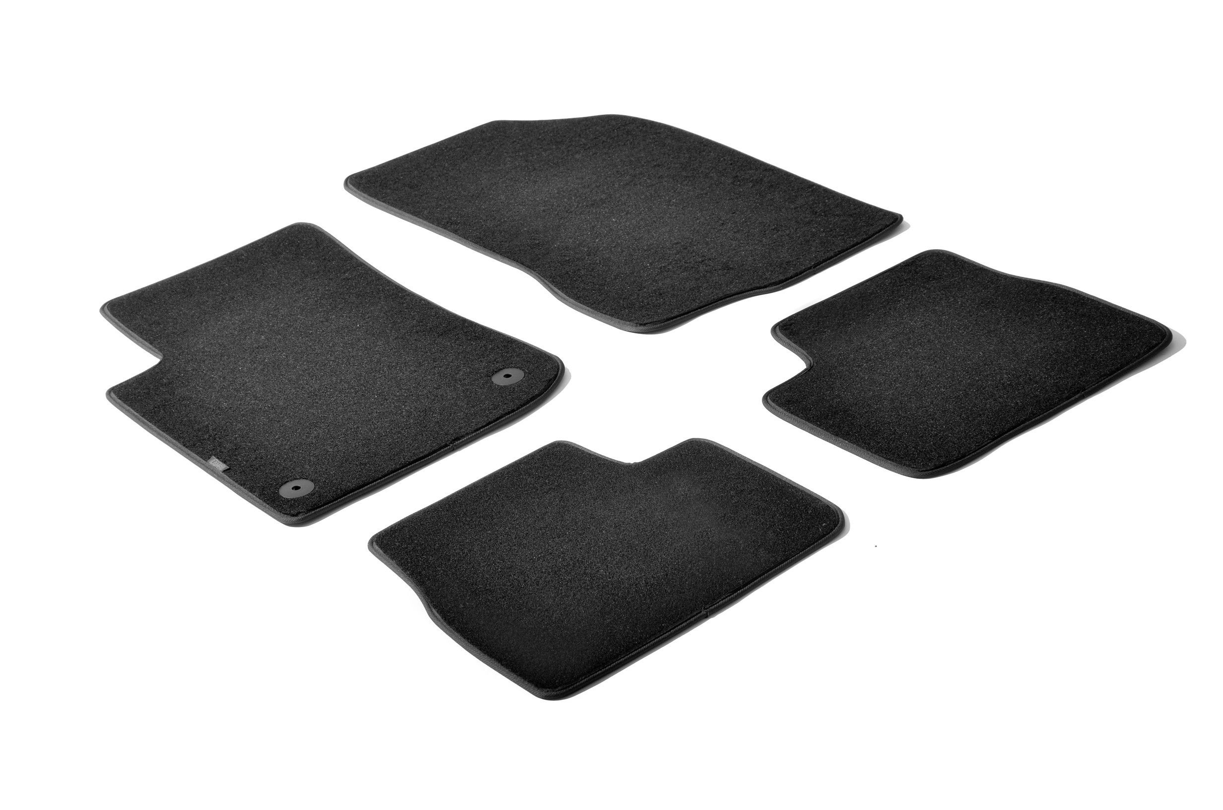 Set tappeti su misura in moquette - compatibile per Peugeot 208 3p (04/12>07/18) - Peugeot 208 5p (04/12>10/19)