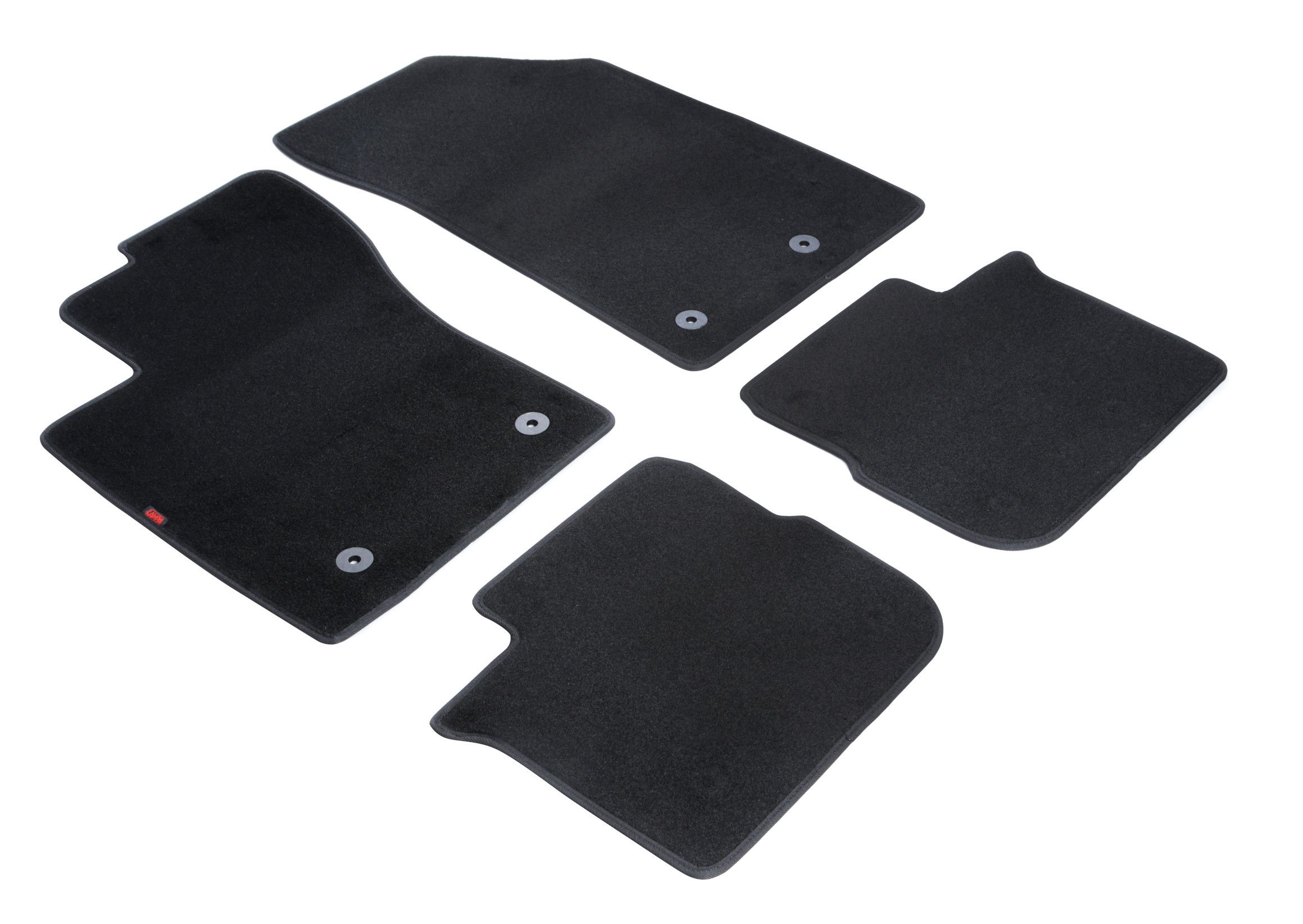 Set tappeti su misura in moquette - compatibile per Fiat Tipo 5p (05/16>09/20) - Fiat Tipo sw (09/16>09/20) - Fiat Tipo 5p (10/20>04/25) - Fiat Tipo Cross (10/20>) - Fiat Tipo sw (10/20>04/25)