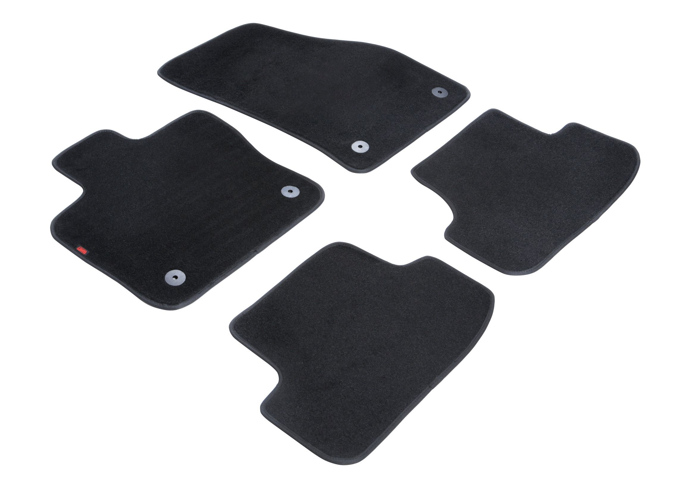 Set tappeti su misura in moquette - compatibile per Audi Q2 (11/16>)