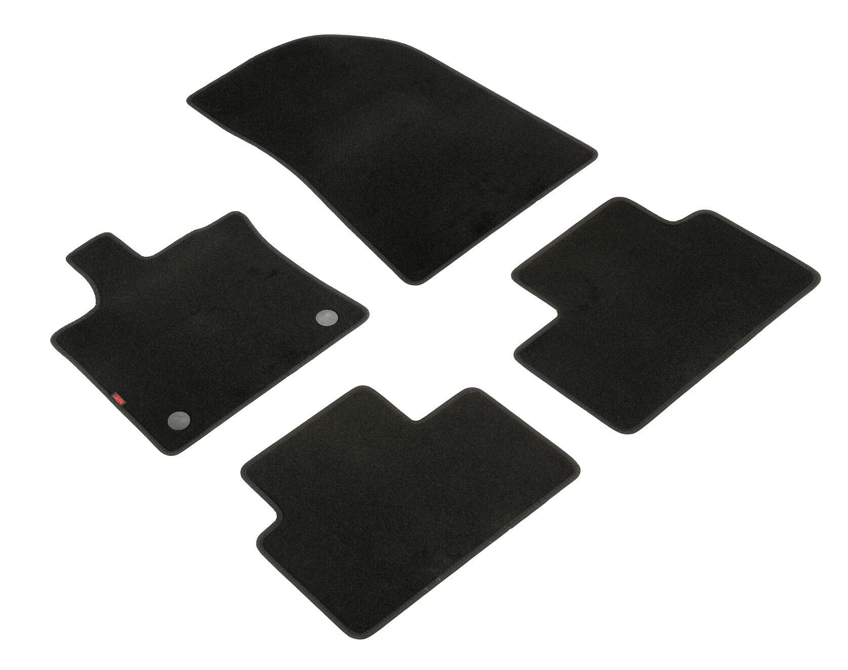 Set tappeti su misura in moquette - compatibile per Renault Captur (12/19>)