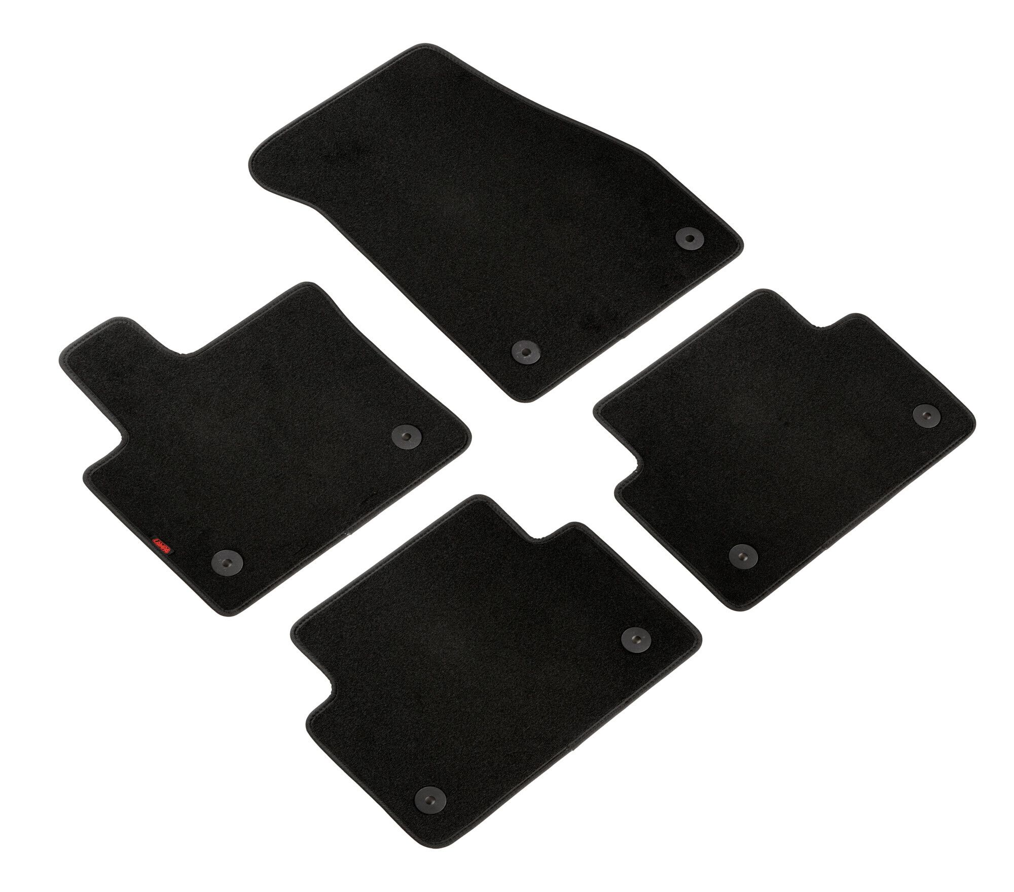 Set tappeti su misura in moquette - compatibile per Land Rover Evoque (01/19>)