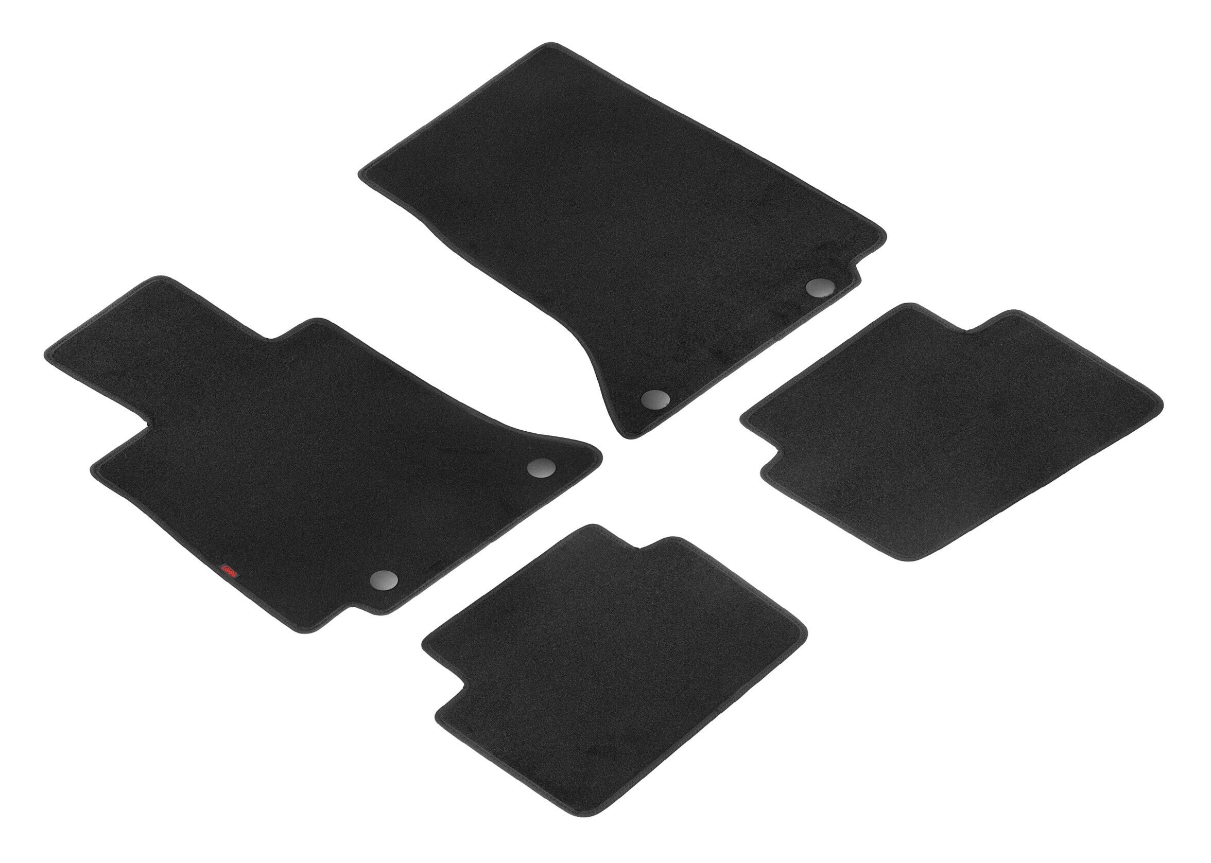 Set tappeti su misura in moquette - compatibile per Mercedes Classe C 4p (06/21>)