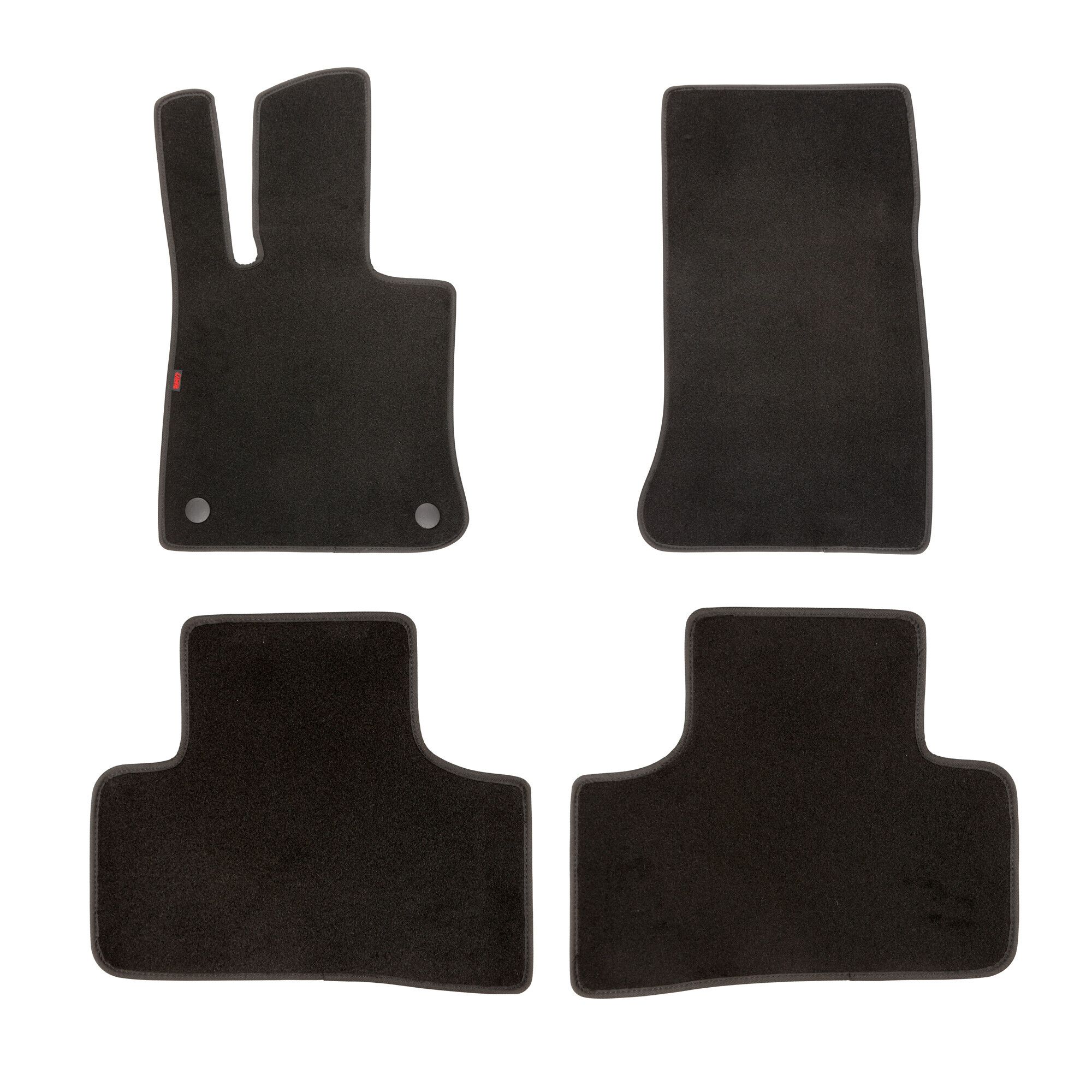 Set tappeti su misura in moquette - compatibile per Mercedes GLC (09/22>) - Mercedes GLC Coupè (06/23>)