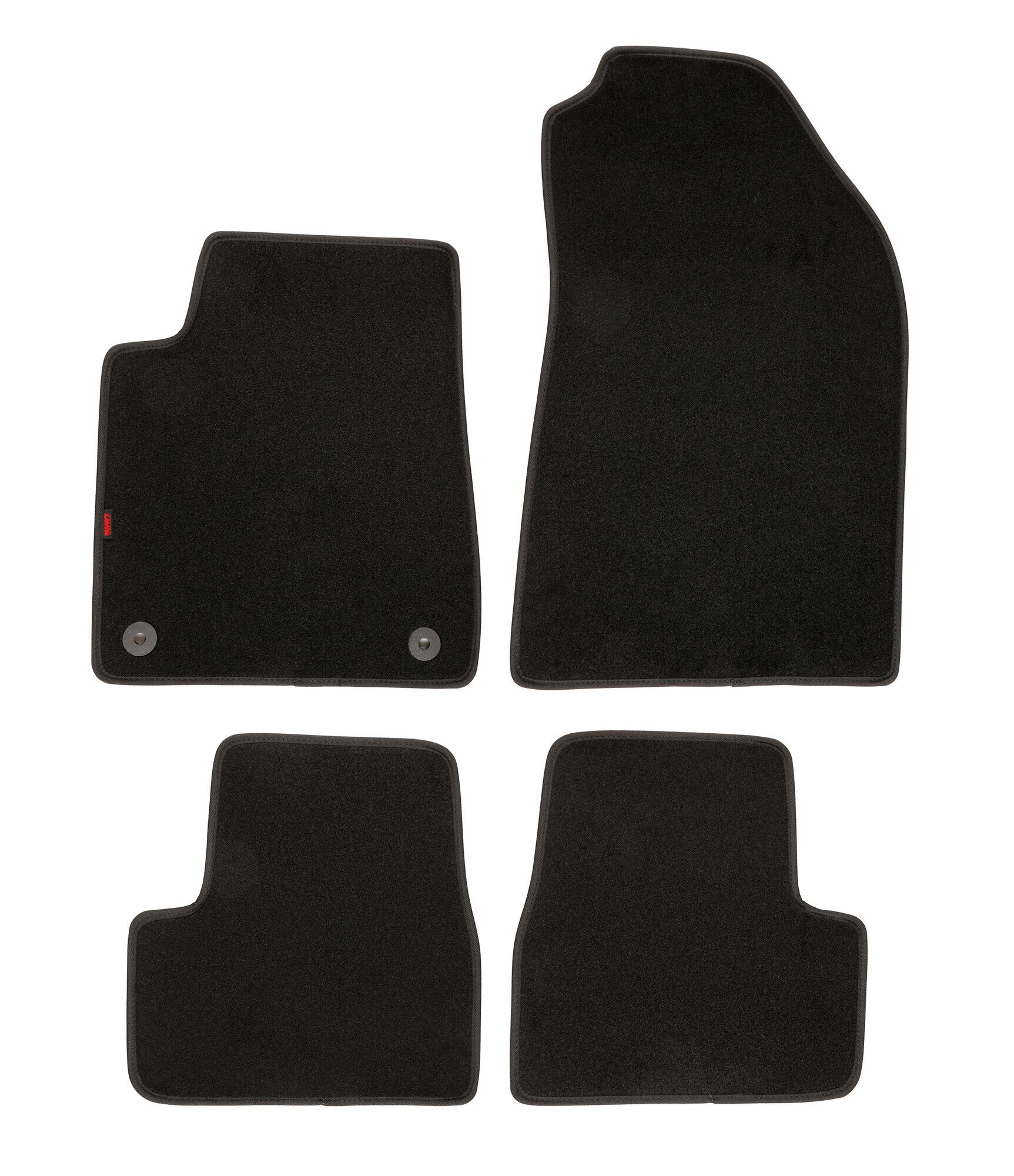 Set tappeti su misura in moquette - compatibile per Citroen C3 (07/24>)