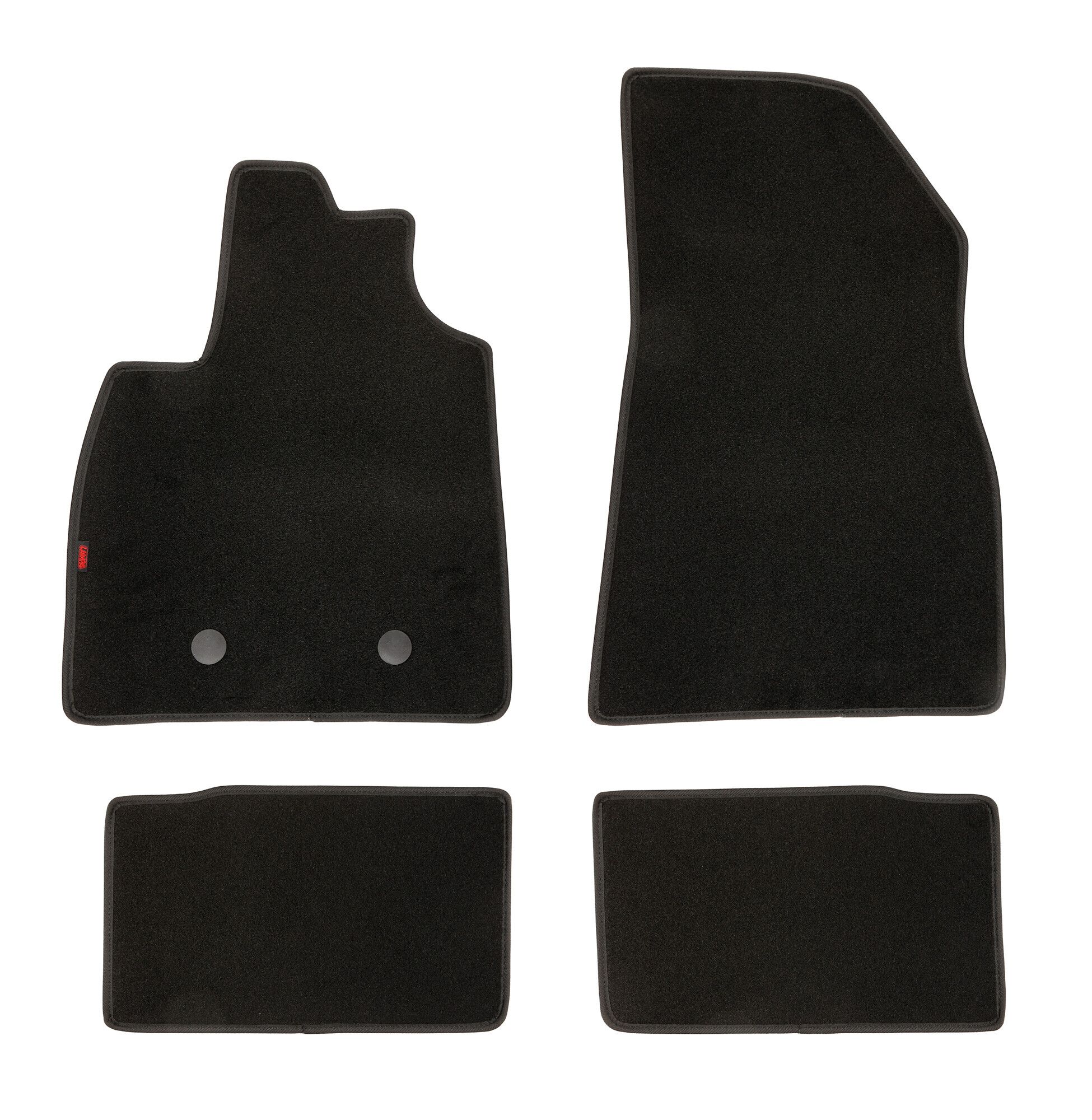 Set tappeti su misura in moquette - compatibile per Dacia Duster (03/24>) Mhev