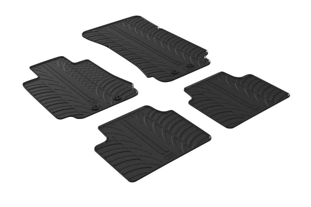 Set tappeti su misura in gomma - compatibile per Alfa Romeo Giulia (06/16>) no Q4
