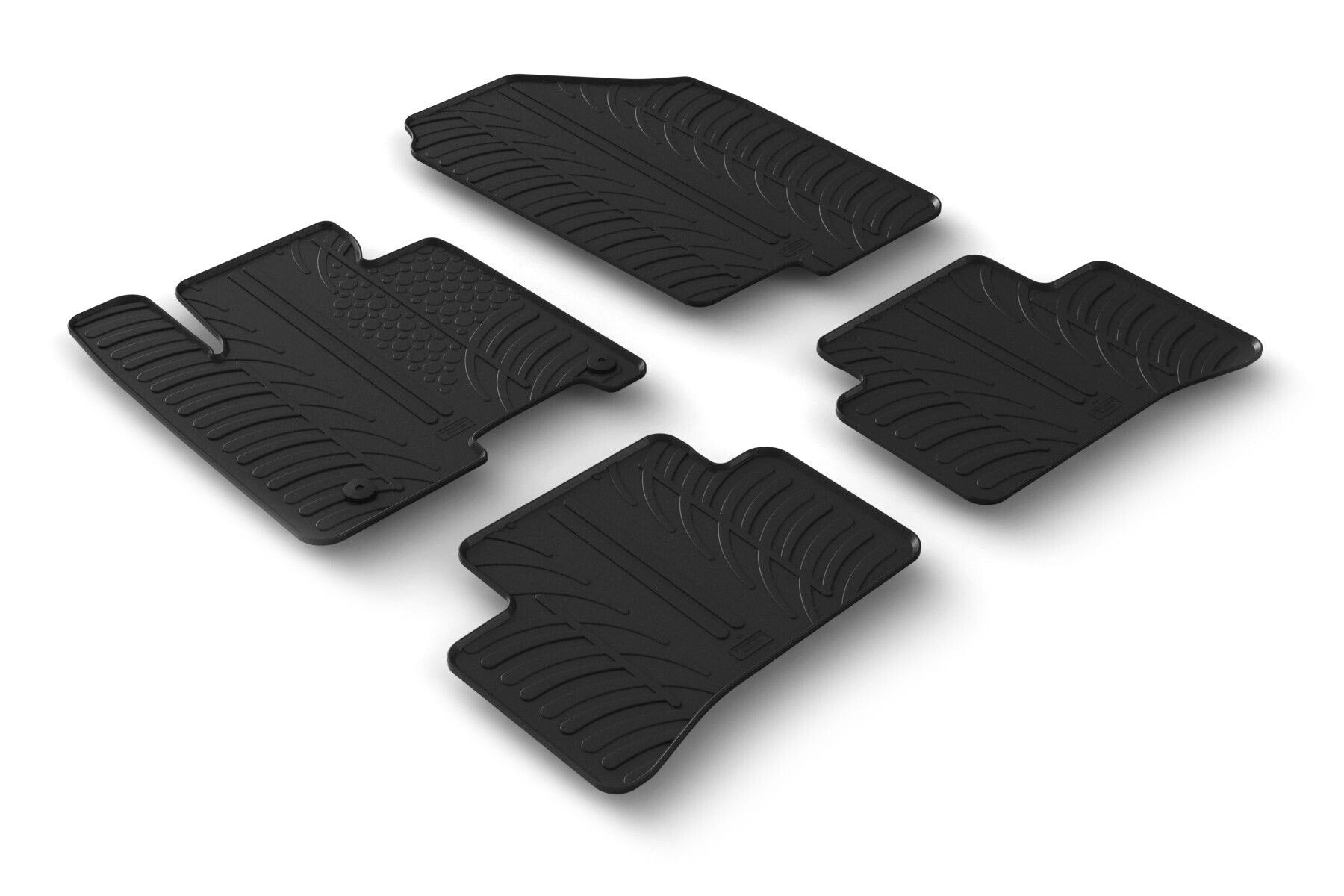 Set tappeti su misura in gomma - compatibile per Hyundai Tucson (11/20>) anche ibrida