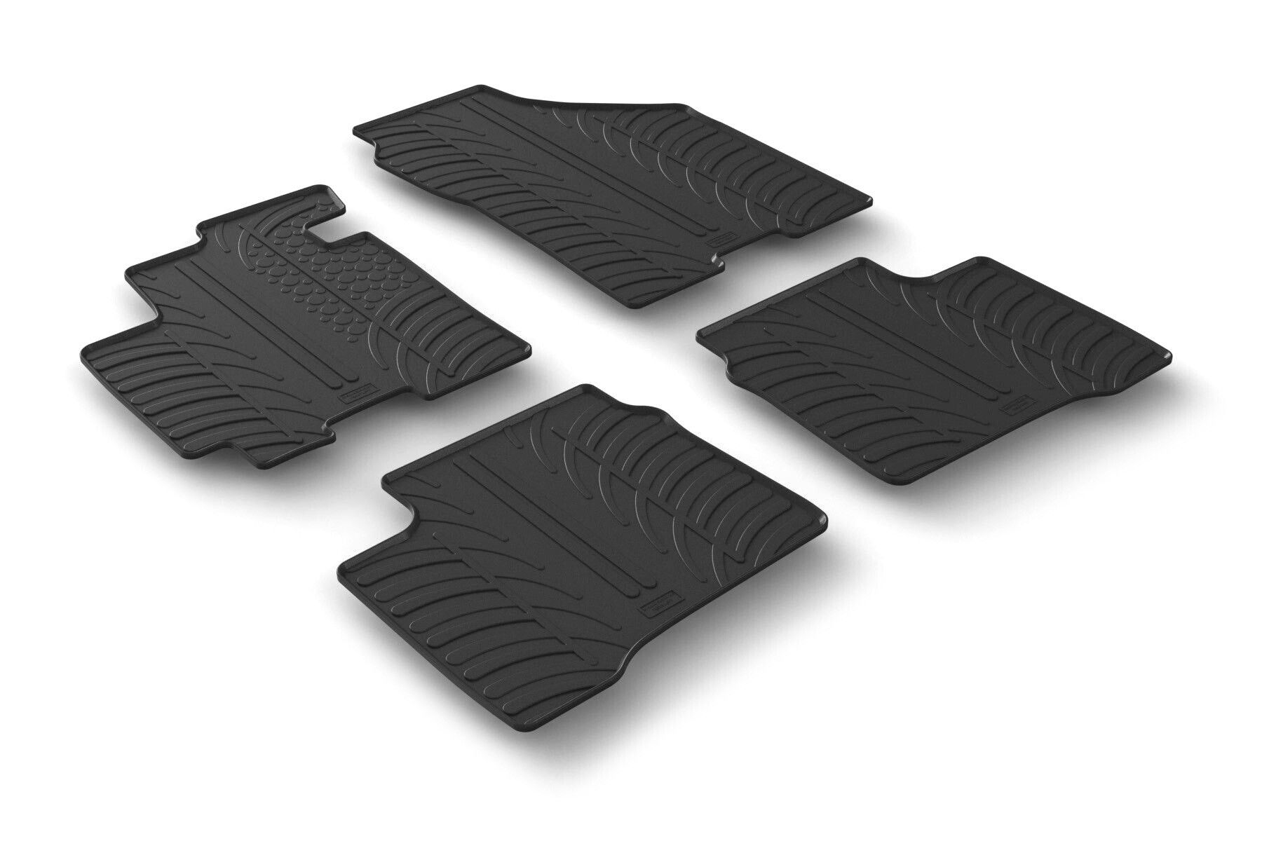 Set tappeti su misura in gomma - compatibile per Suzuki Swift 5p (05/17>)