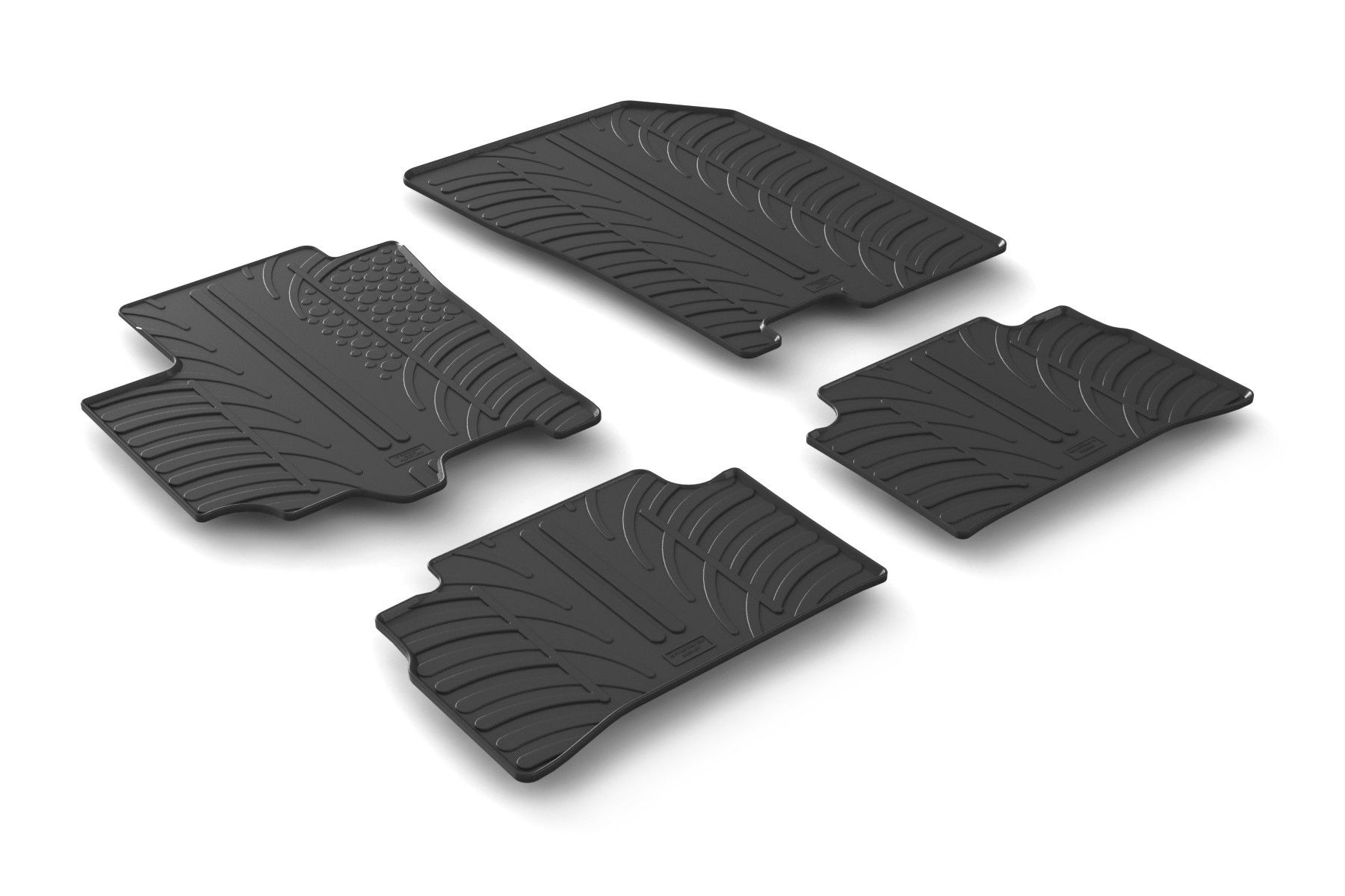 Set tappeti su misura in gomma - compatibile per Suzuki Vitara 5p (04/15>05/24) manuale