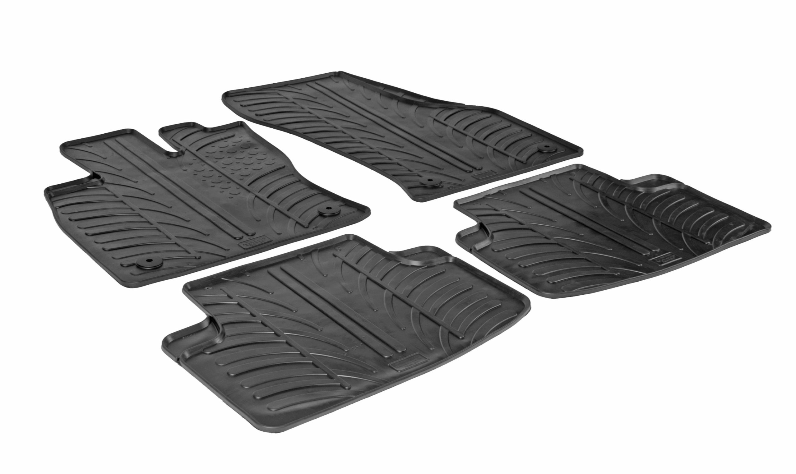 Set tappeti su misura in gomma - compatibile per Volkswagen Golf VII Sportsvan (05/14>08/18)