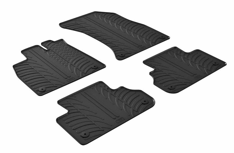 Set tappeti su misura in gomma - compatibile per Audi Q5 5p (03/17>12/24)