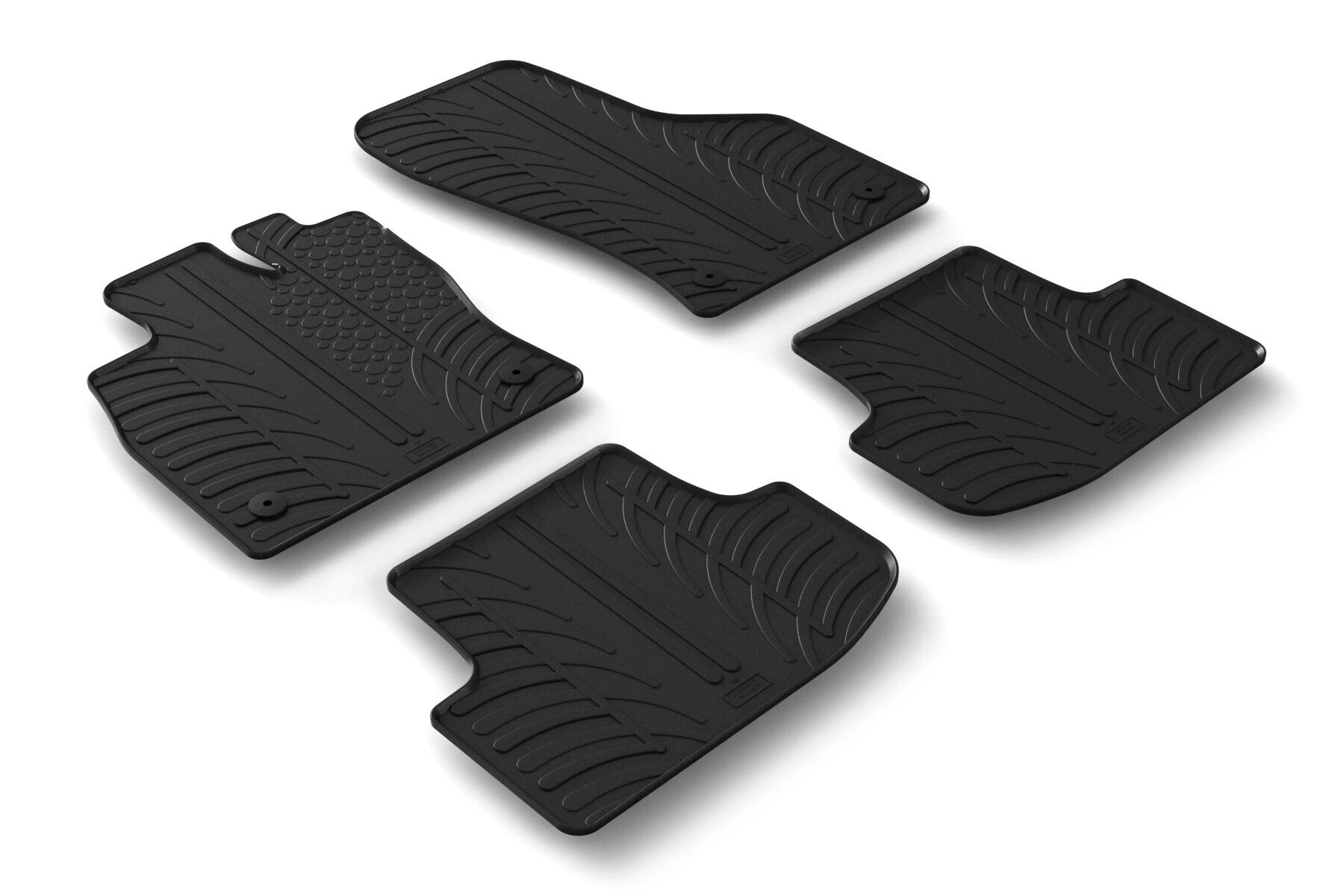 Set tappeti su misura in gomma - compatibile per Audi A3 Sportback (05/20>02/24) - Audi A3 Allstreet (03/24>) - Audi A3 Sportback (03/24>)