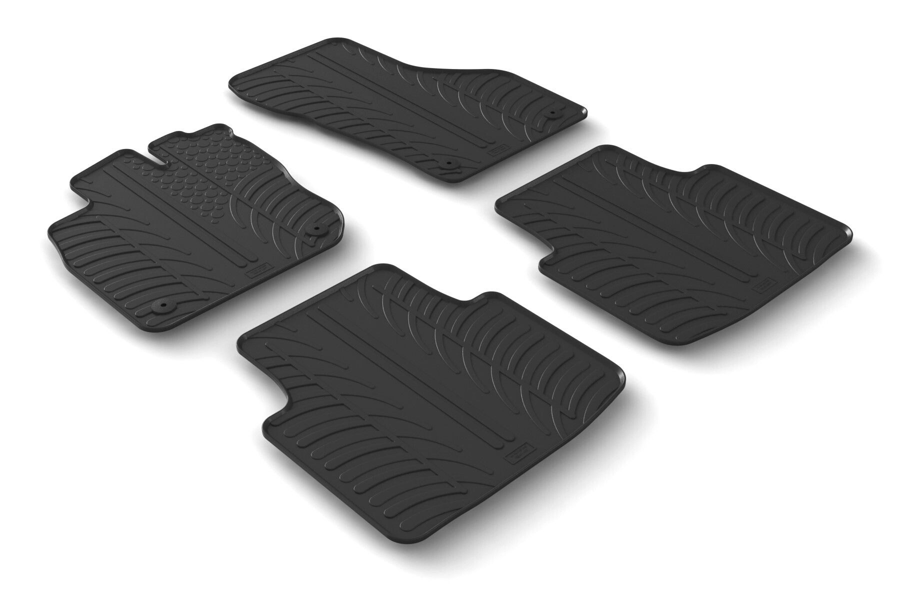 Set tappeti su misura in gomma - compatibile per Volkswagen Passat Variant (12/23>) automatico