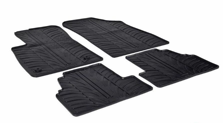 Set tappeti su misura in gomma - compatibile per Chevrolet Trax (03/13>09/15) - Opel Mokka (11/12>03/16) - Opel Mokka X (04/16>12/19)