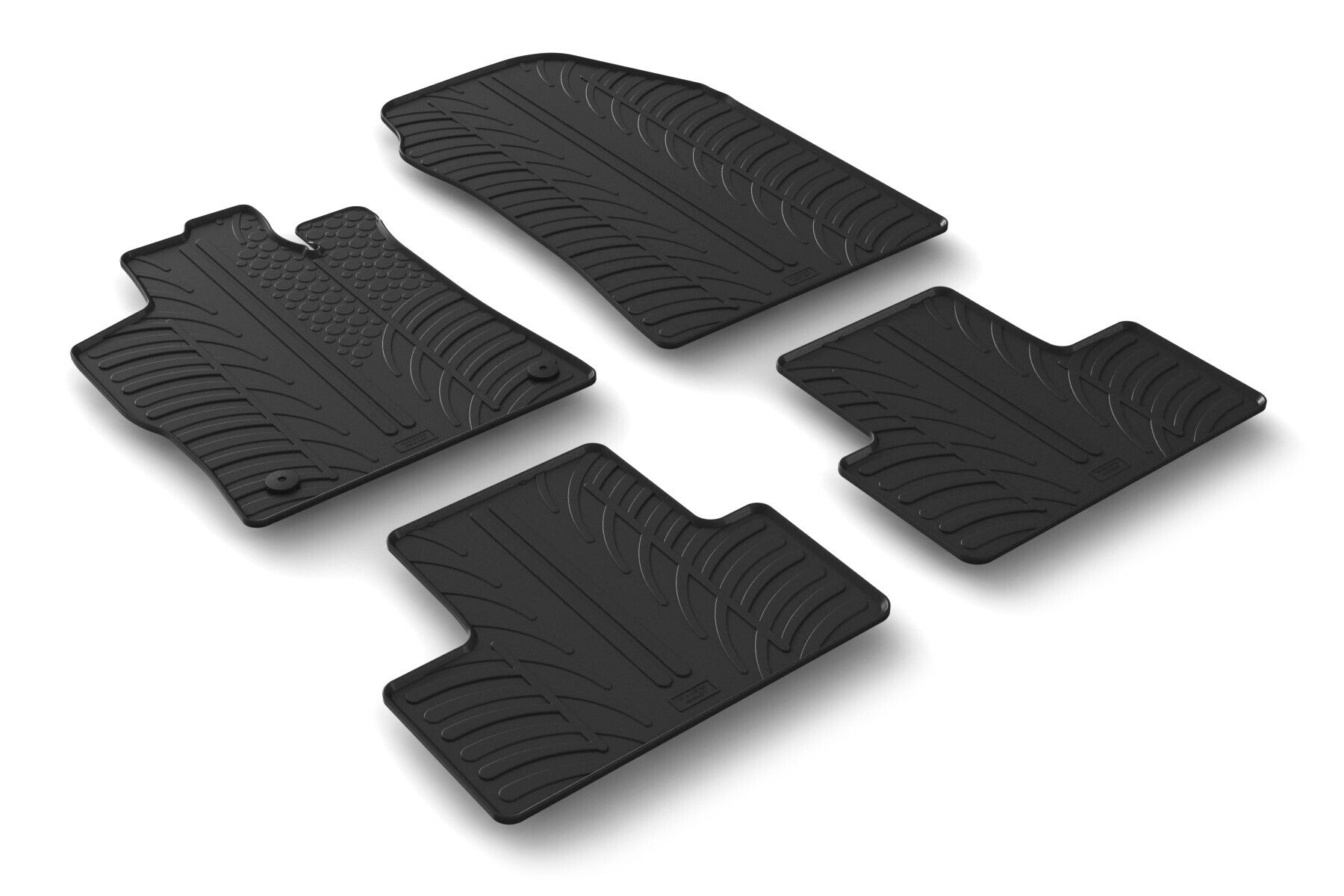 Set tappeti su misura in gomma - compatibile per Peugeot 308 5p (08/21>08/25) - Opel Astra L 5p (12/21>) - Peugeot 308 5p (09/25>)