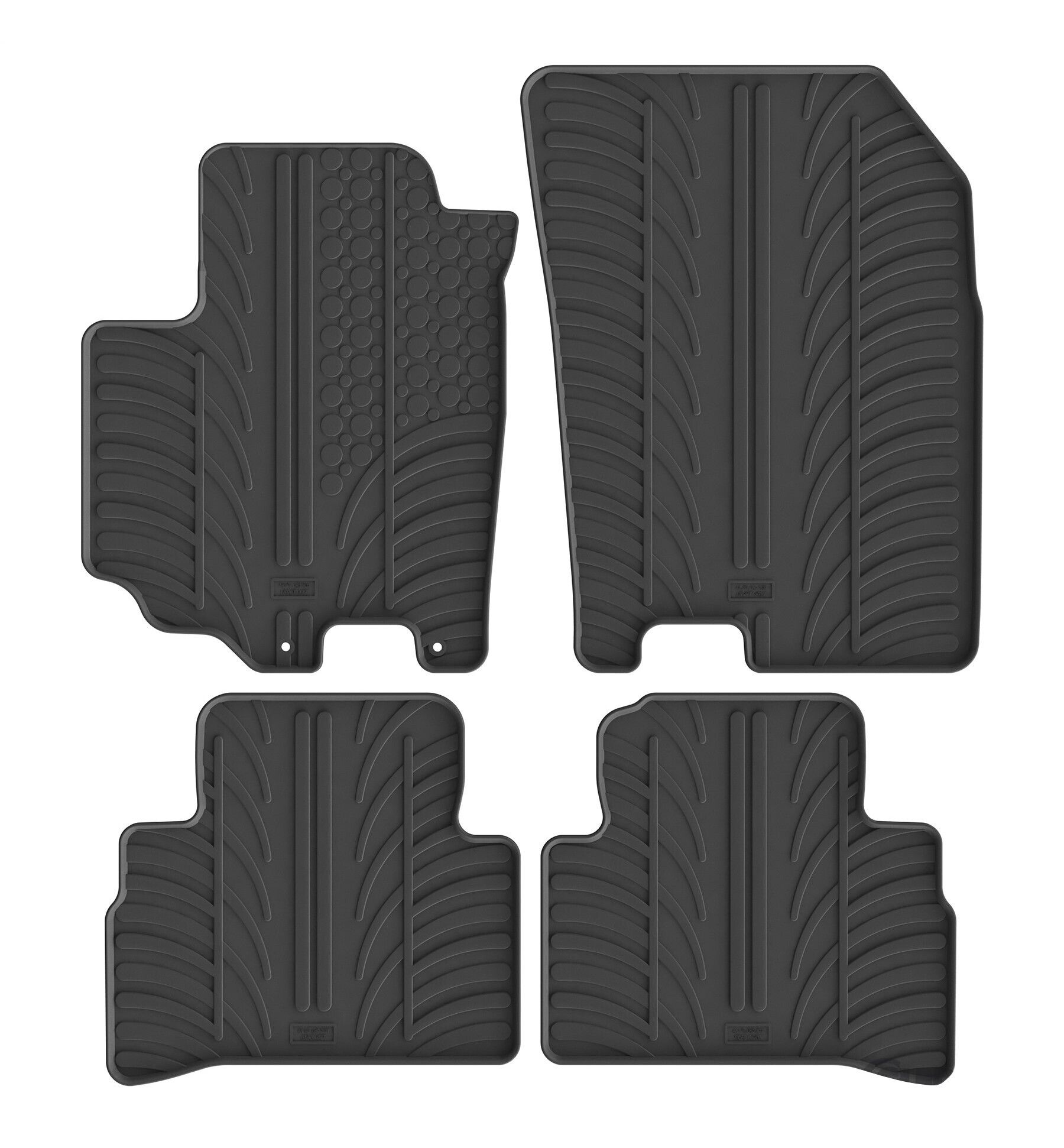 Set tappeti su misura in gomma - compatibile per Suzuki Vitara 5p (11/18>) manuale, full Hybrid