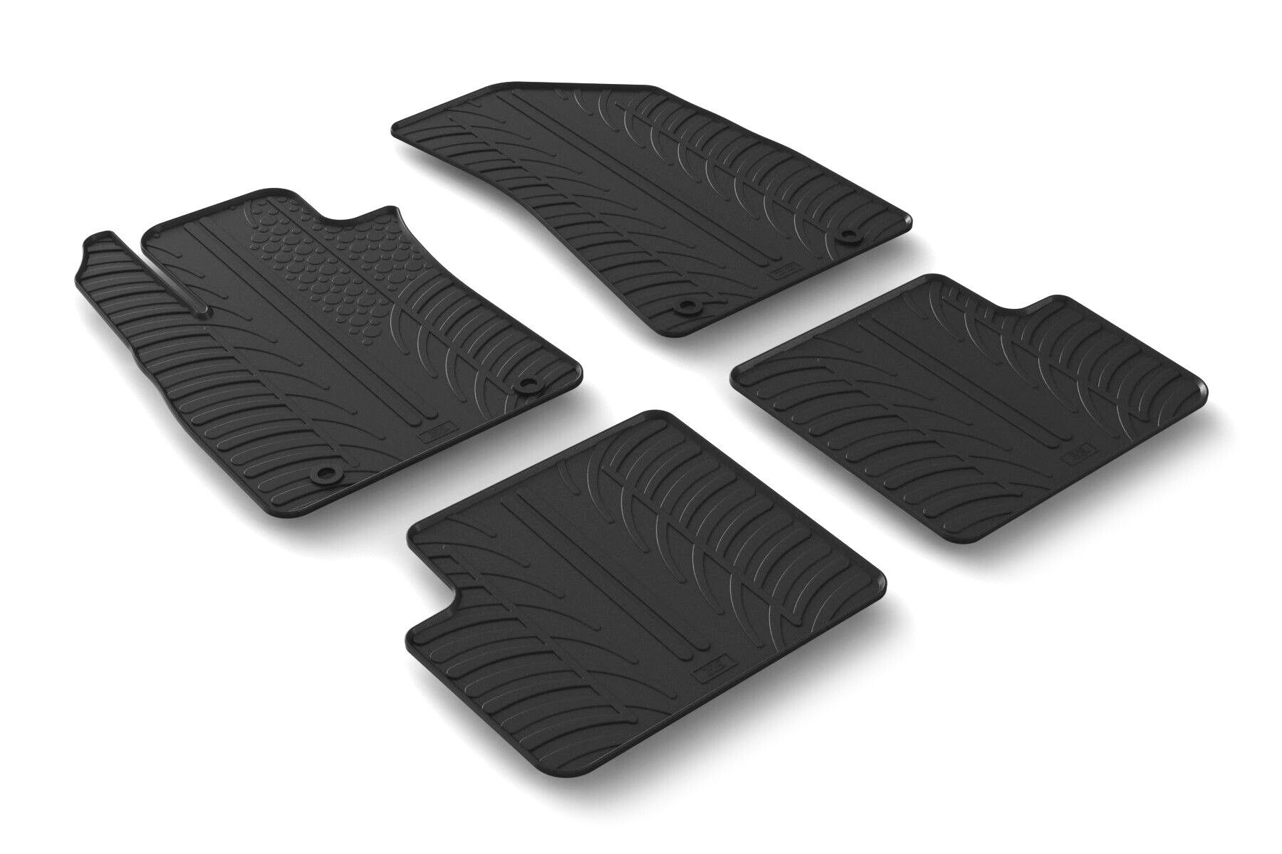 Set tappeti su misura in gomma - compatibile per MG ZS Classic (03/21>) manuale, no ibrida