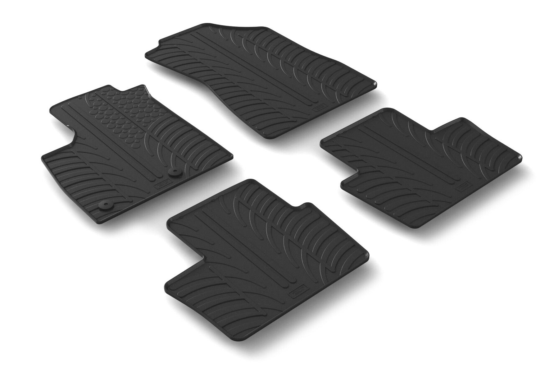 Set tappeti su misura in gomma - compatibile per Renault Austral 5p (09/22>) automatico, Mhev