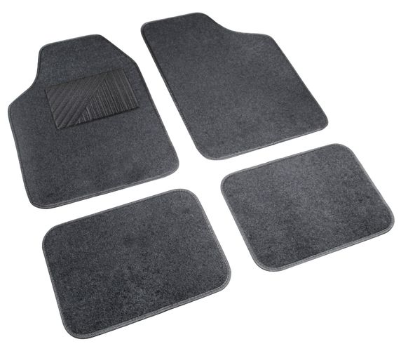 Cosmo, serie tappeti in moquette universali, 4 pz - Antracite