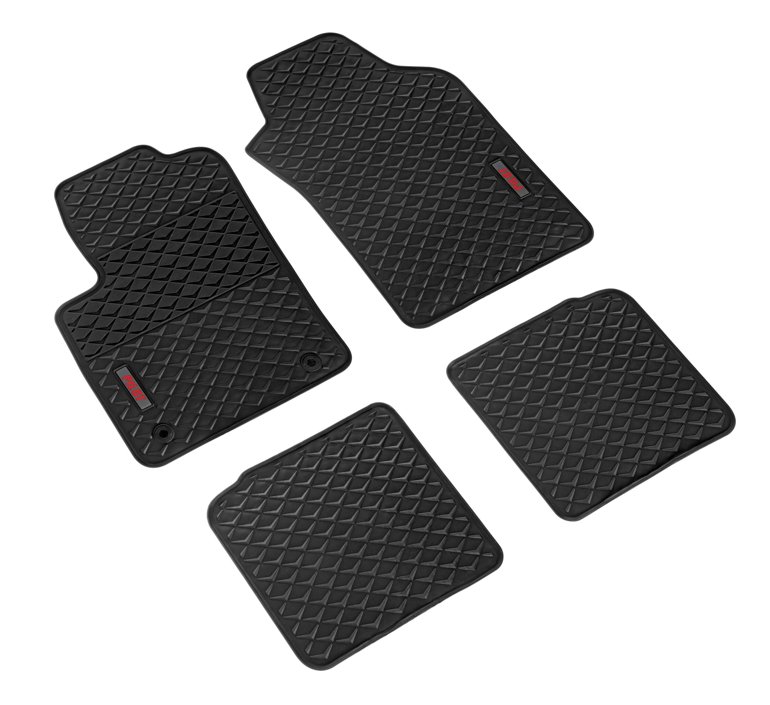 Pilot, set tappeti su misura in eco gomma - compatibile per Lancia Ypsilon 5p (06/11>11/24)