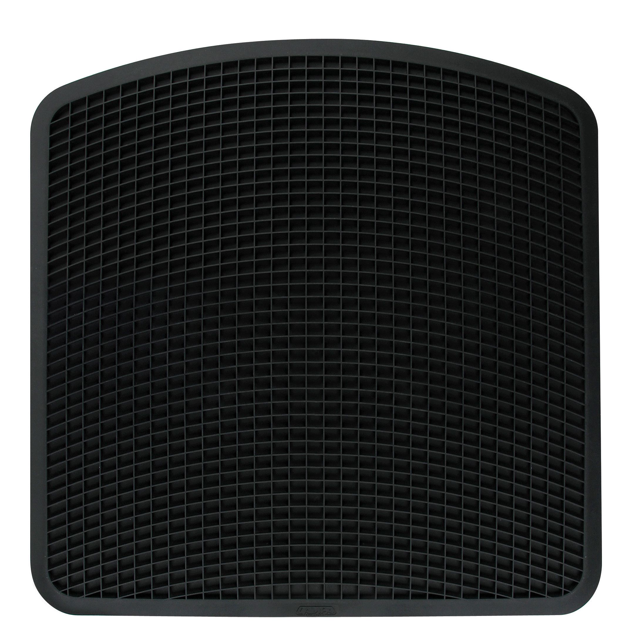 Top, tappetino in pvc - Nero