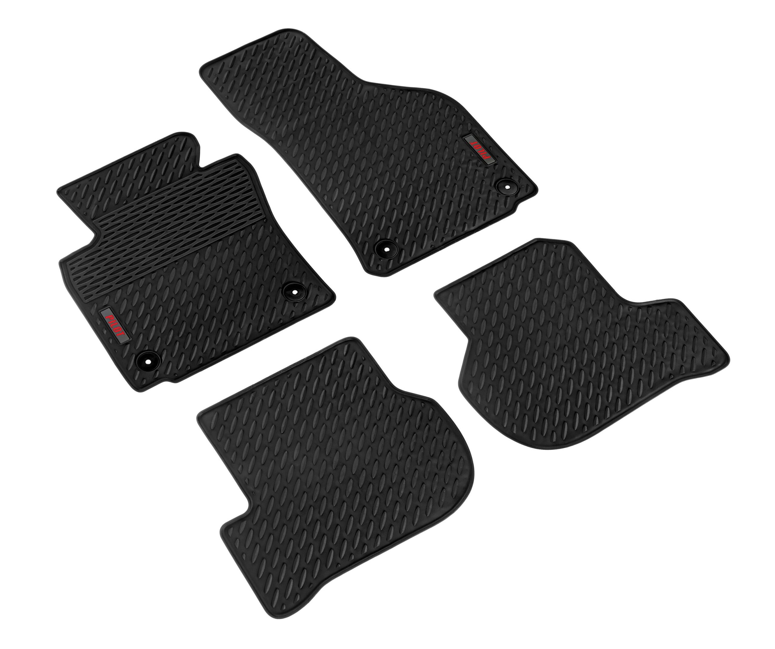 Pilot, set tappeti su misura in eco gomma - compatibile per Volkswagen Golf V 3p (11/03>10/08) fix tondi integrati - Volkswagen Golf V 5p (11/03>10/08) fix tondi integrati - Volkswagen Golf V Variant