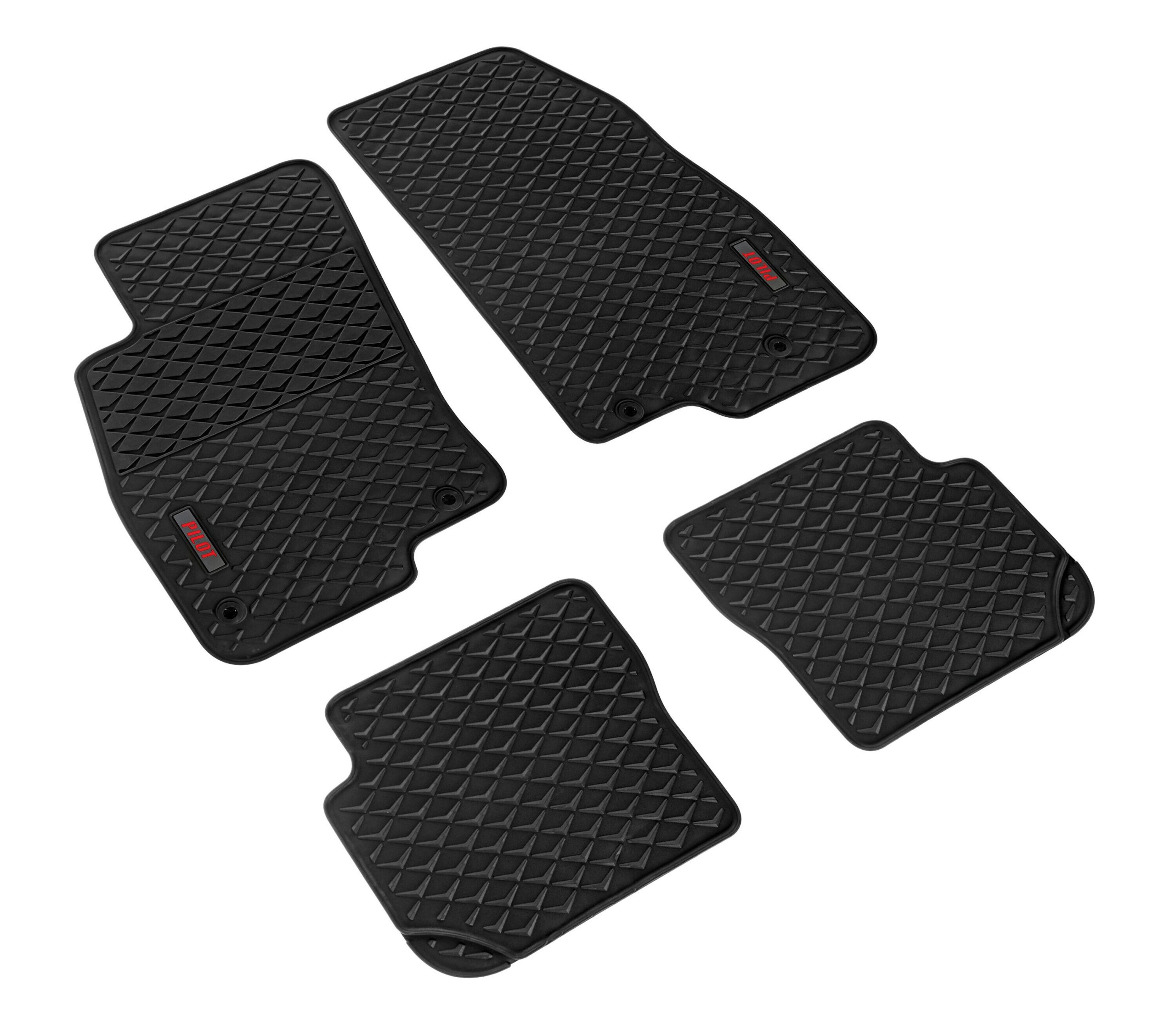 Pilot, set tappeti su misura in eco gomma - compatibile per Abarth Punto 3p (05/08>06/11) - Abarth Punto Evo 3p (06/10>04/12) - Fiat Punto 3p (01/12>08/18) - Fiat Punto 5p (01/12>04/19) - Fiat Punto