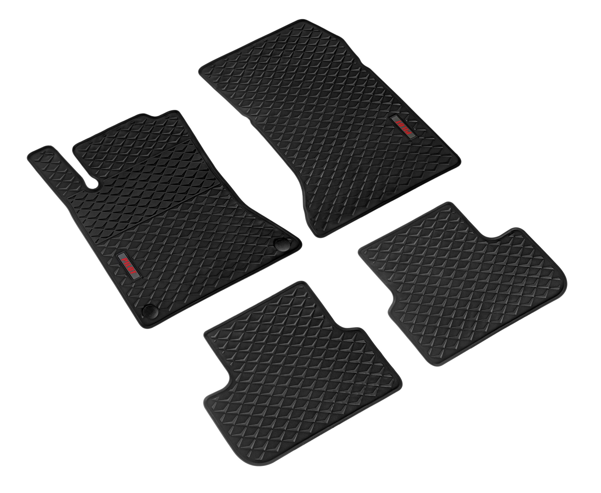 Pilot, set tappeti su misura in eco gomma - compatibile per Mercedes CLA 4p (02/13>04/19) - Mercedes CLA Shooting Brake (03/13>07/19) - Mercedes Classe A 5p (10/12>05/18) - Mercedes Classe B (10/11>0