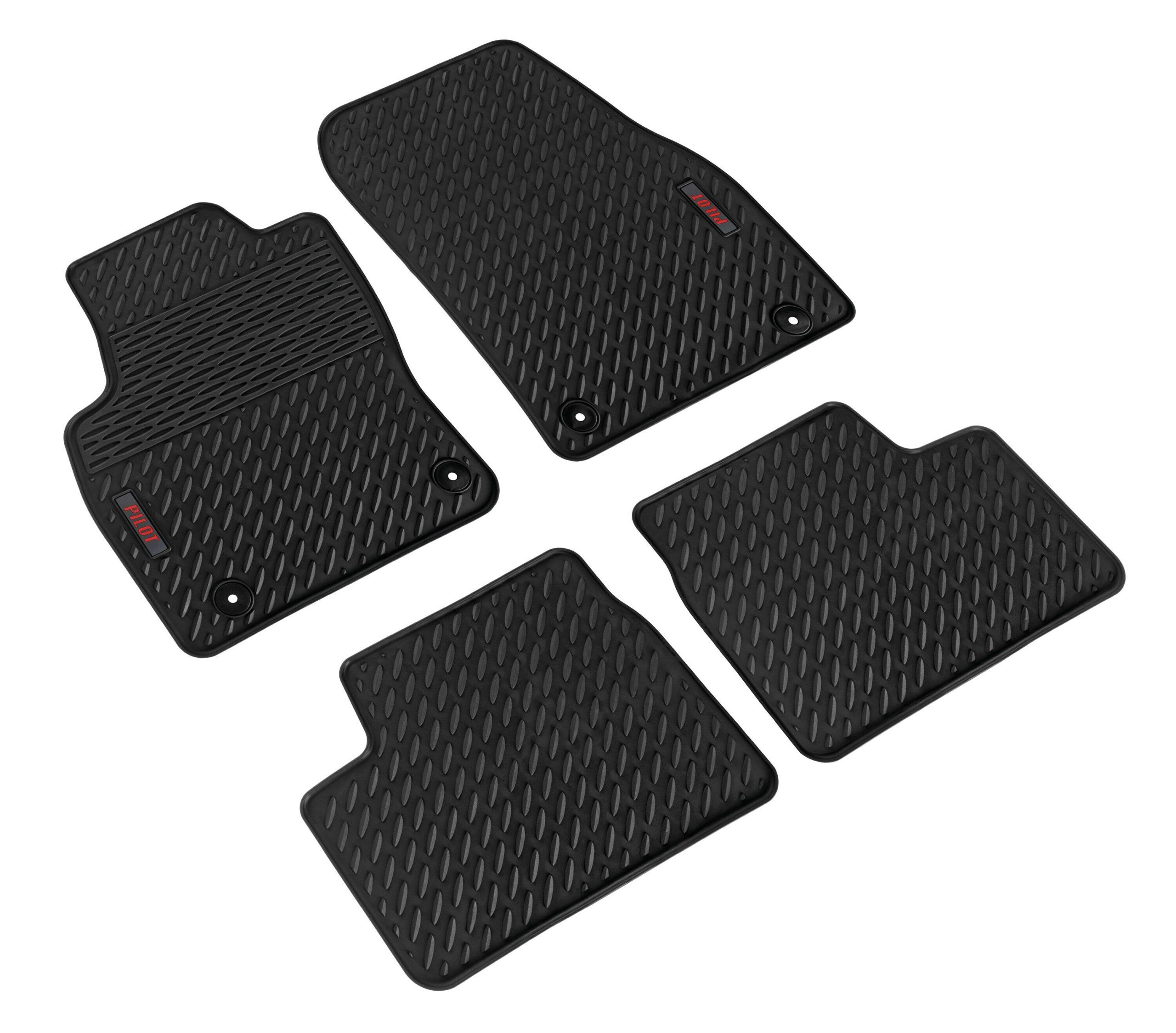 Pilot, set tappeti su misura in eco gomma - compatibile per Opel Astra H 5p (03/04>12/09) - Opel Astra H GTC (04/05>08/11) - Opel Astra H Sports Tourer (03/04>10/10)