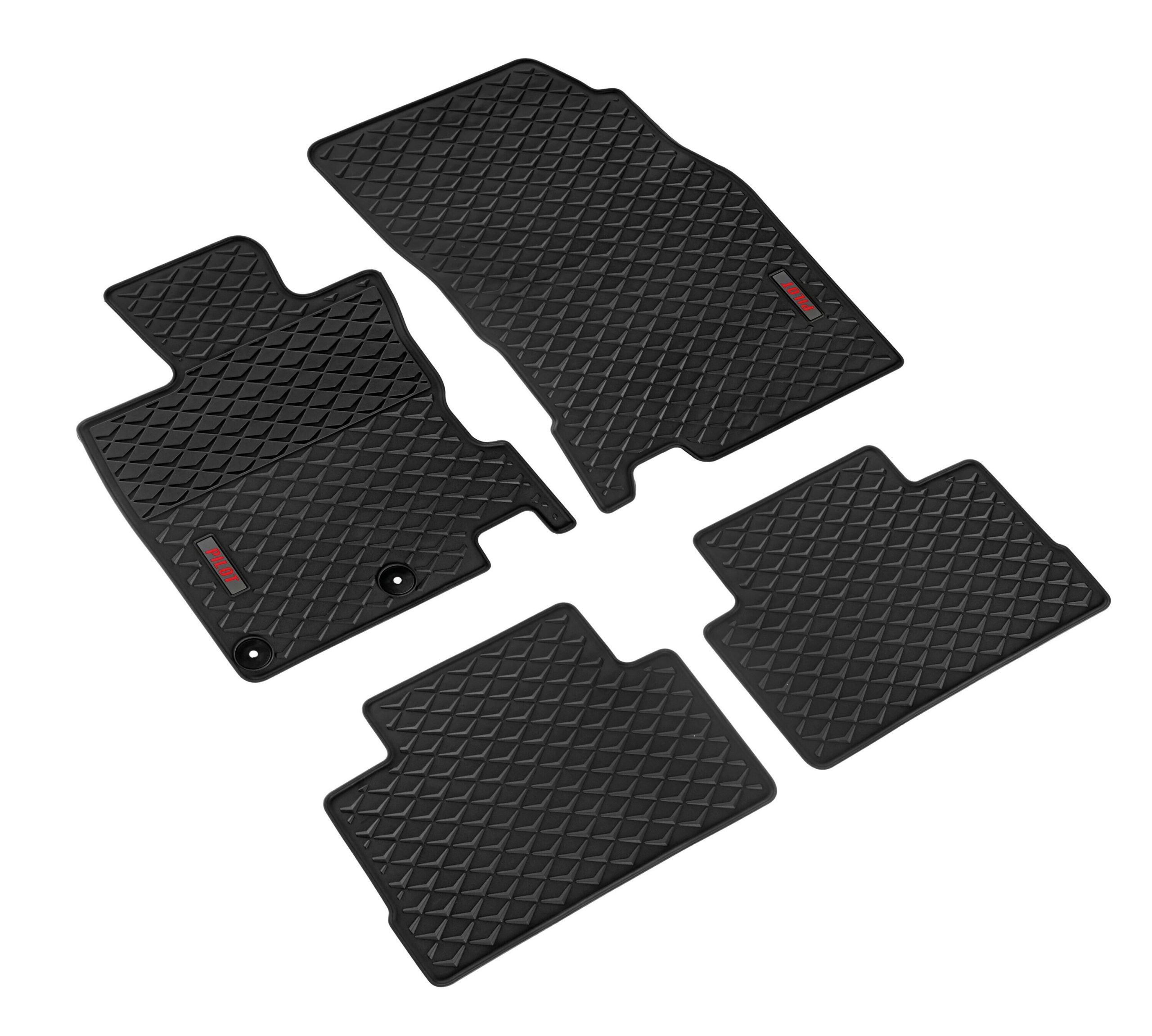 Pilot, set tappeti su misura in eco gomma - compatibile per Nissan Qashqai (02/14>03/21)