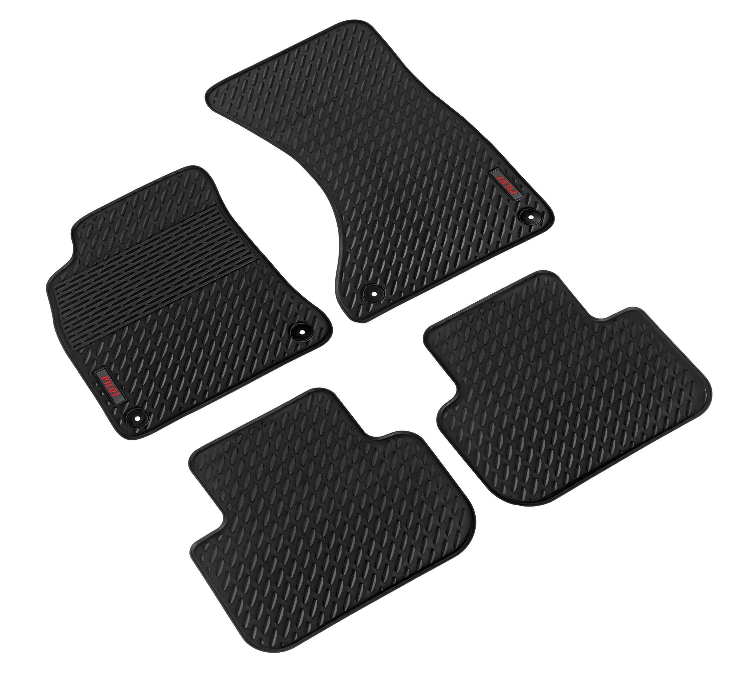 Pilot, set tappeti su misura in eco gomma - compatibile per Audi A4 4p (11/07>10/15) - Audi A4 Allroad (04/09>05/16) - Audi A4 Avant (05/08>10/15) - Audi A5 Sportback (09/09>07/15)