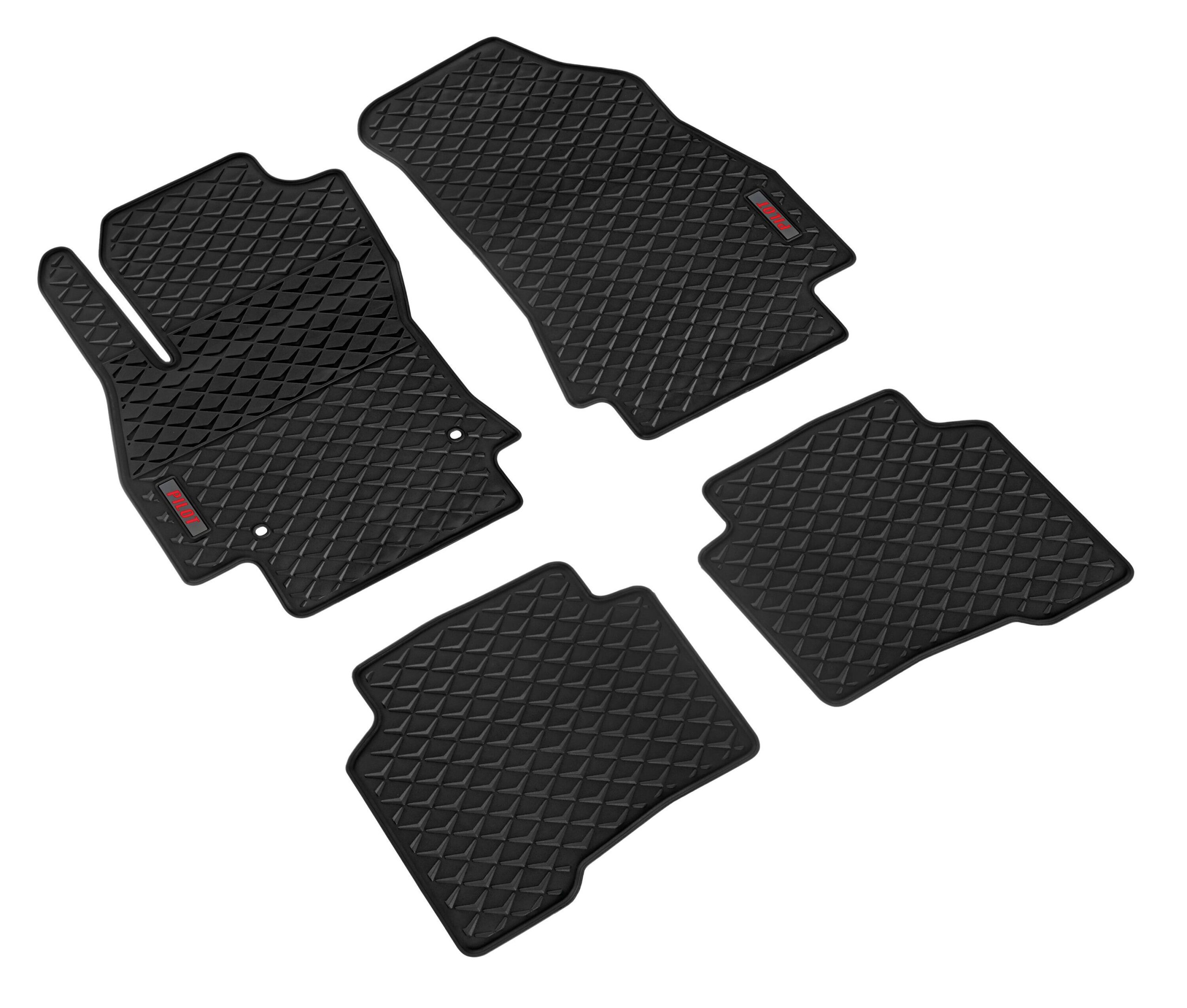 Pilot, set tappeti su misura in eco gomma - compatibile per Citroen Nemo 5p (12/08>03/14) - Citroen Nemo Van (12/08>03/14) - Fiat Fiorino (11/07>) - Fiat Qubo 5p (09/08>05/20) - Peugeot Bipper (05/08