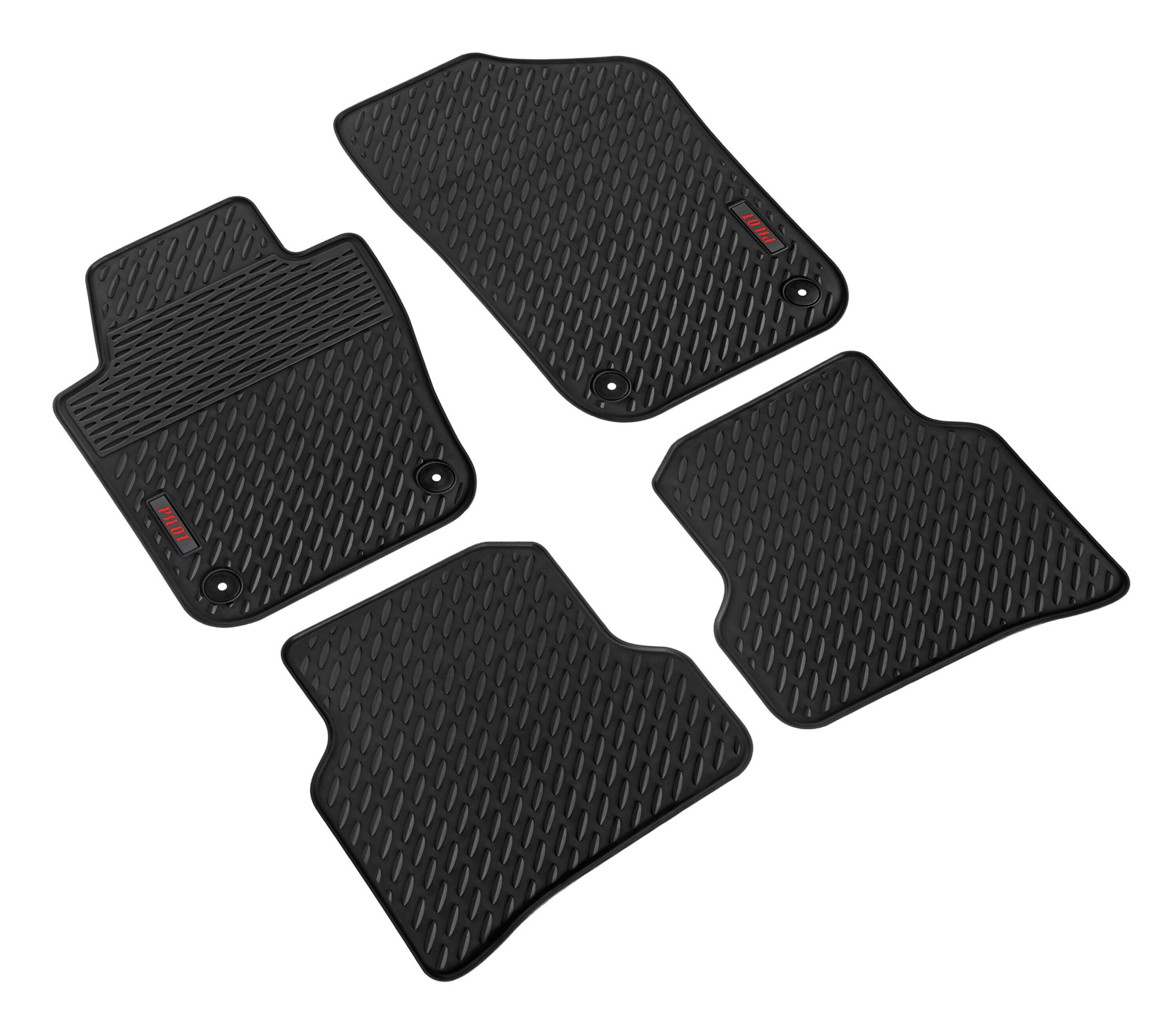 Pilot, set tappeti su misura in eco gomma - compatibile per Volkswagen Polo 3p (09/09>09/17) - Volkswagen Polo 5p (09/09>09/17)