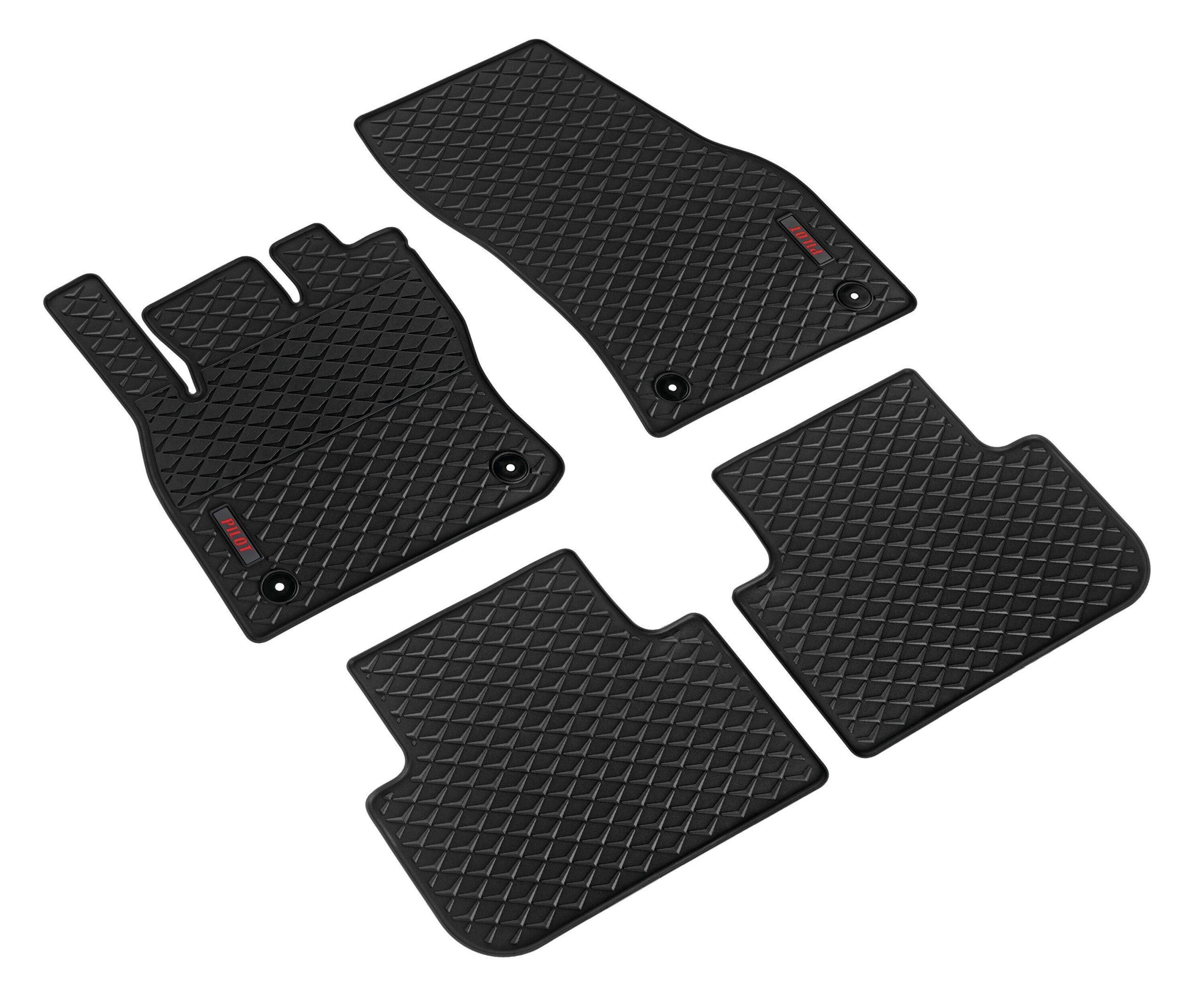 Pilot, set tappeti su misura in eco gomma - compatibile per Volkswagen Tiguan (05/16>11/23)