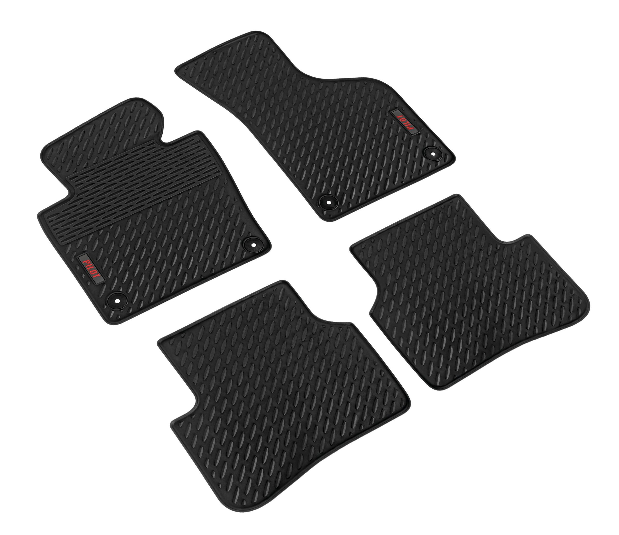 Pilot, set tappeti su misura in eco gomma - compatibile per Volkswagen Passat 4p (03/05>12/10) - Volkswagen Passat cc (06/08>02/12) - Volkswagen Passat Variant (09/05>12/10)