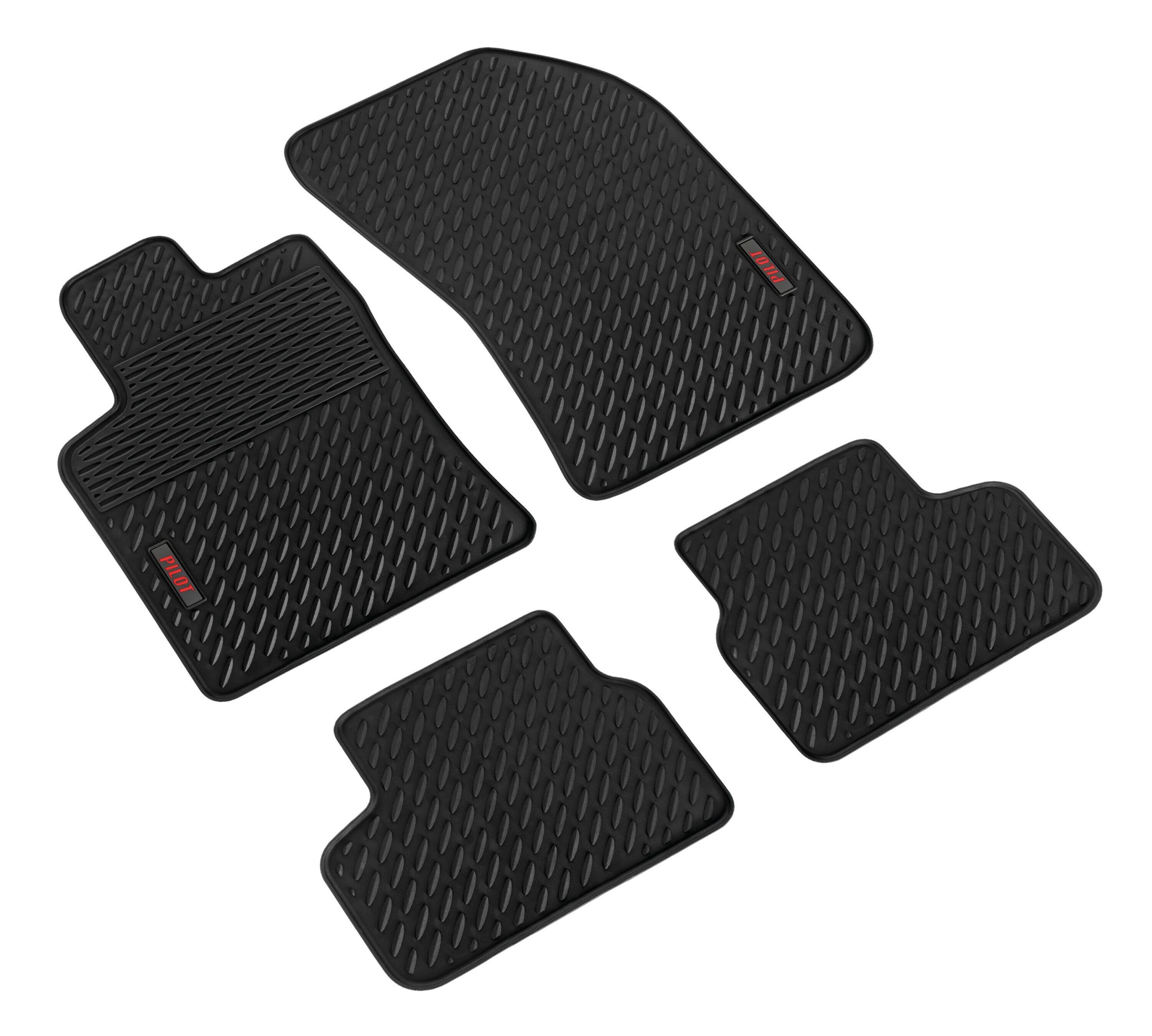 Pilot, set tappeti su misura in eco gomma - compatibile per Citroen C3 (11/09>10/16)