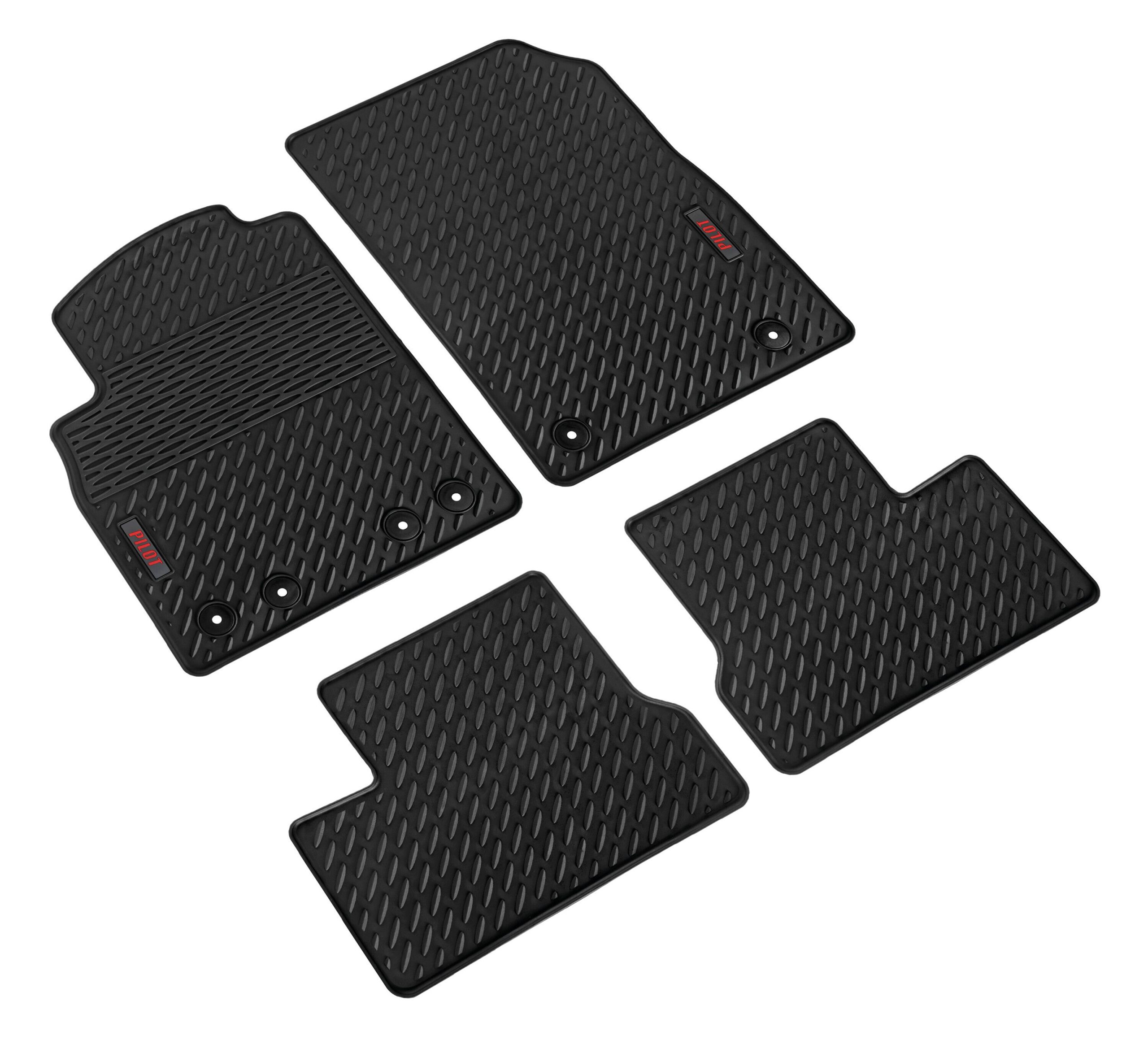 Pilot, set tappeti su misura in eco gomma - compatibile per Opel Astra J 4p (09/12>08/18) - Opel Astra J 5p (01/10>10/15) - Opel Astra J GTC (09/11>08/18) - Opel Astra J Sports Tourer (11/10>02/16)