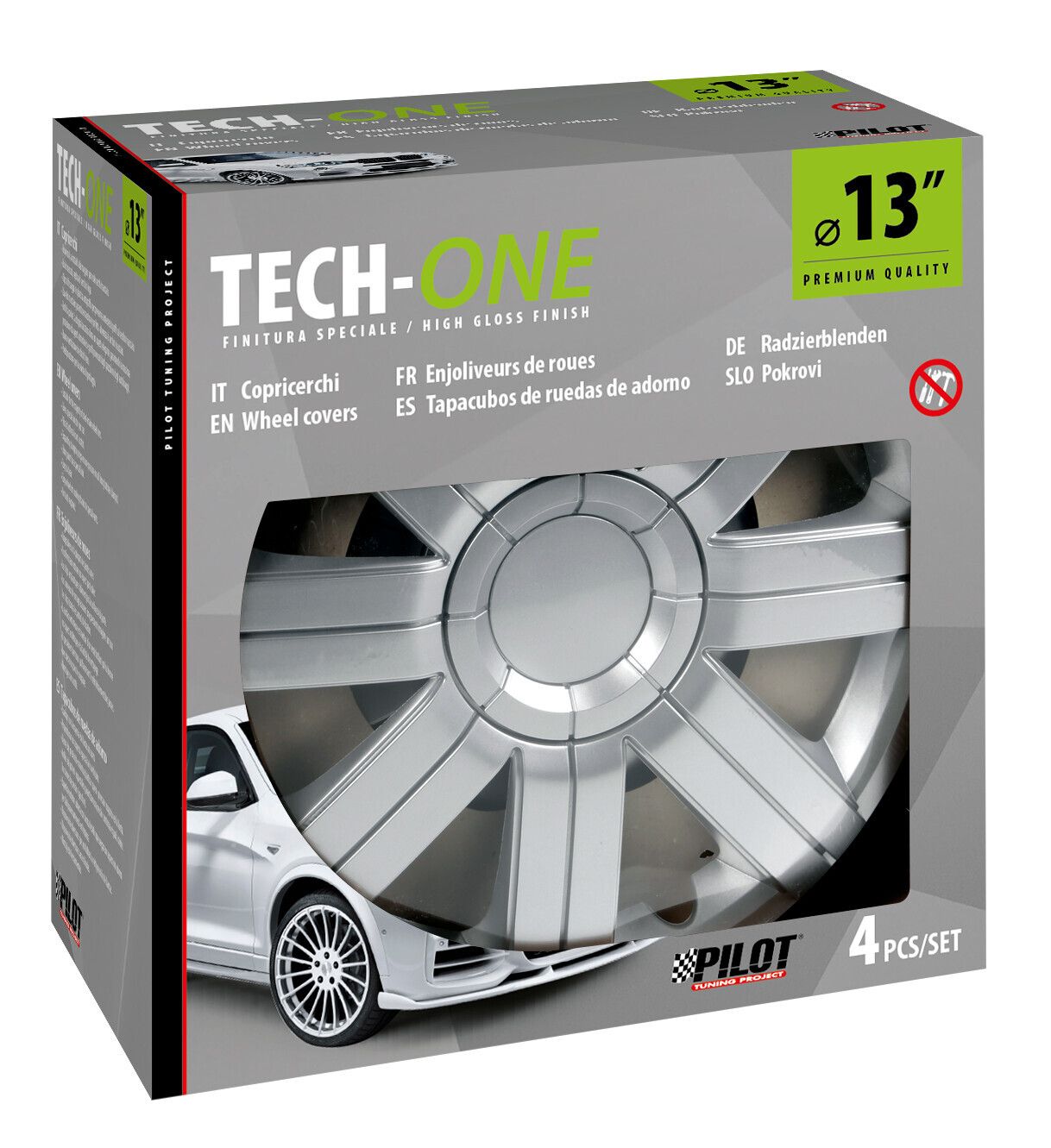 Sportive - Set 4 copricerchi - Ø 13" - Image 3