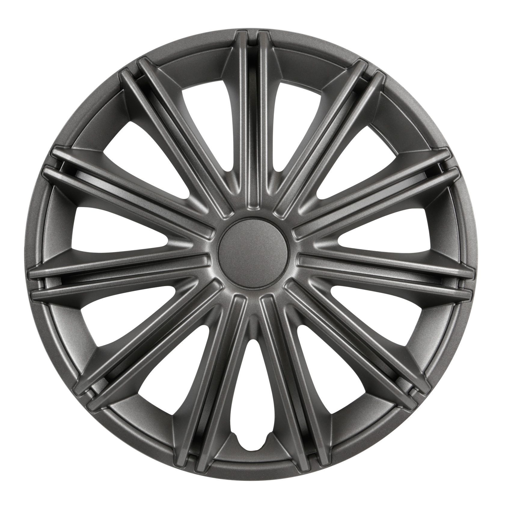 Nero Dark - Set 4 copricerchi - Ø 13"