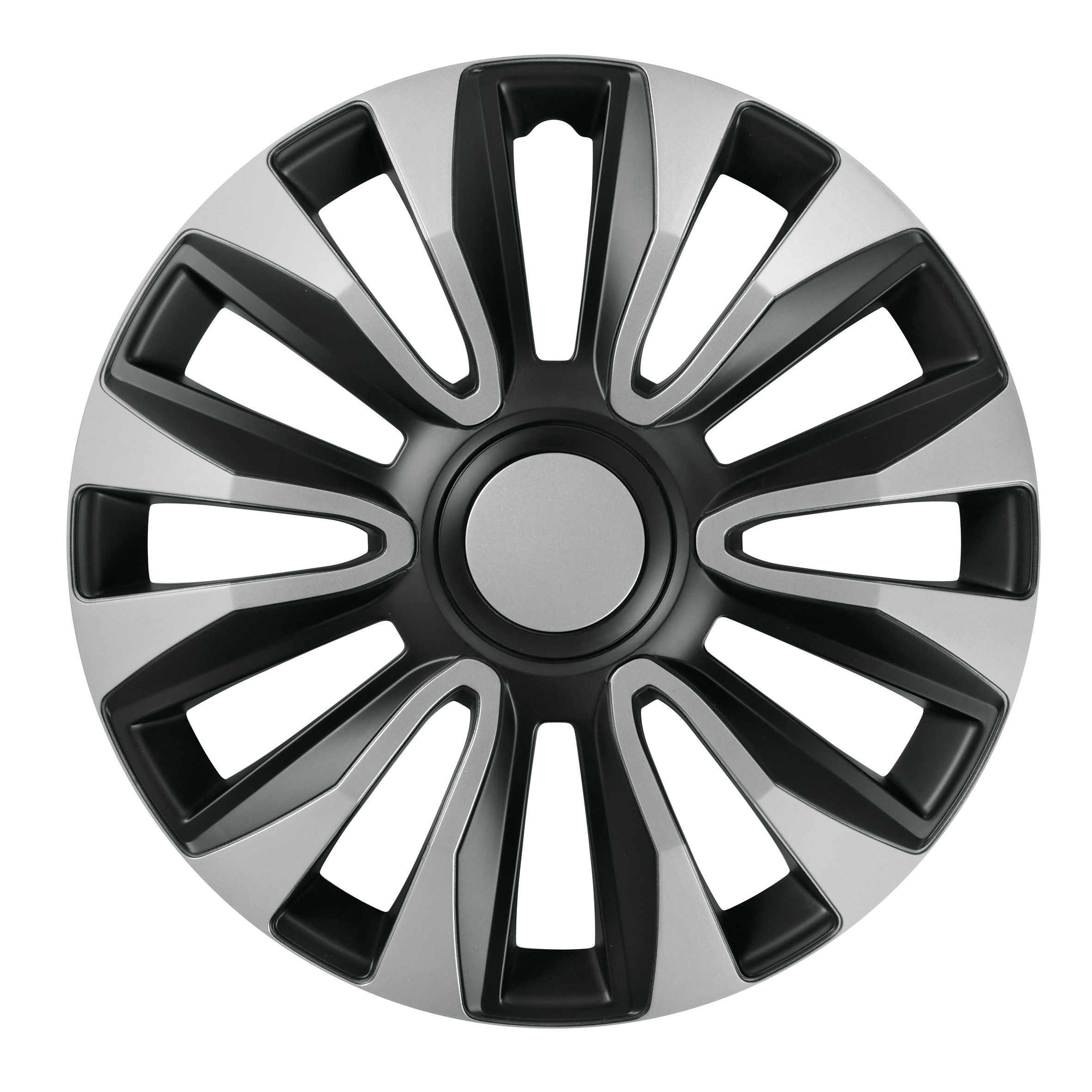 Avalone Silver & Black - Set 4 copricerchi - Ø 13"