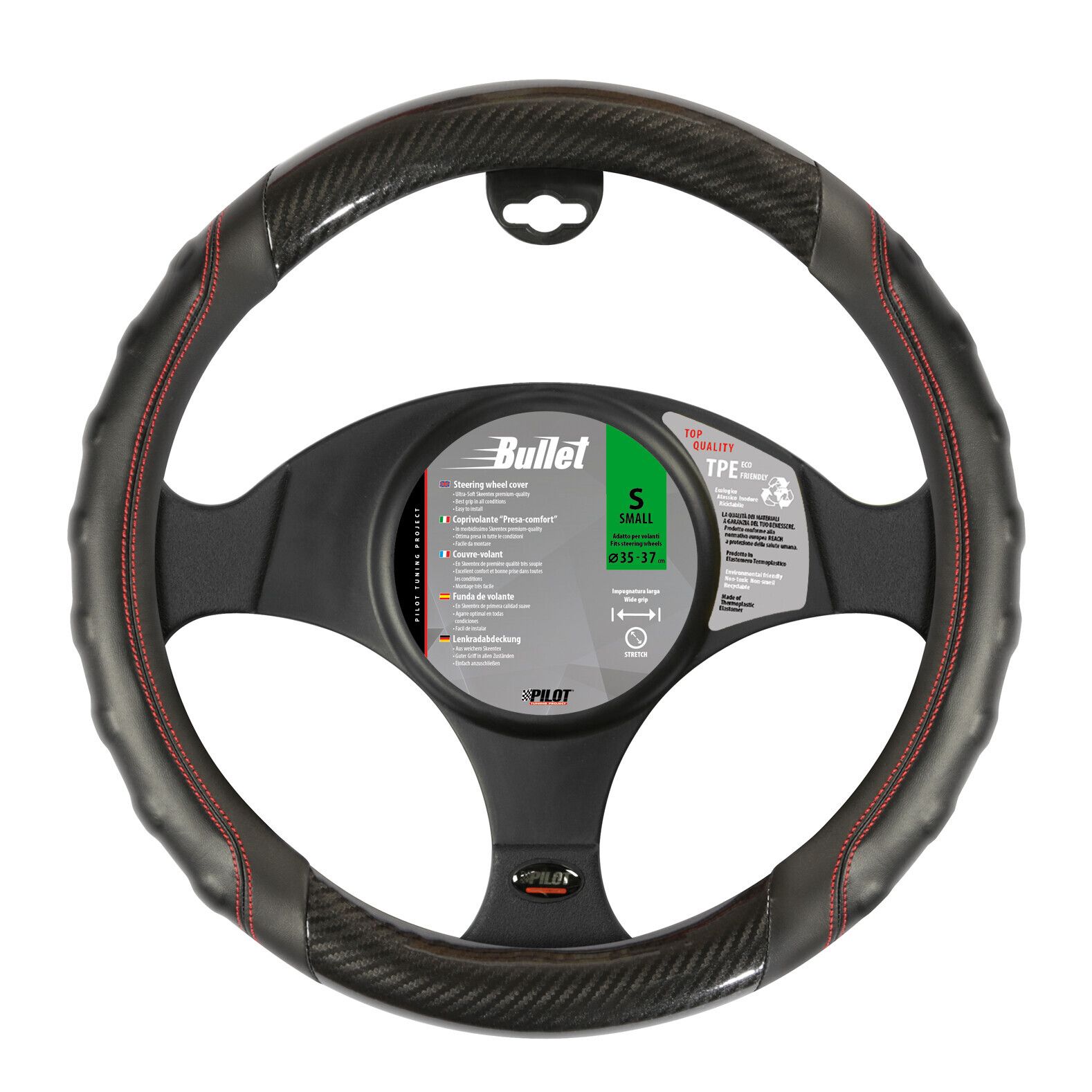 Bullet, coprivolante in Skeentex - S - Ø 35/37 cm