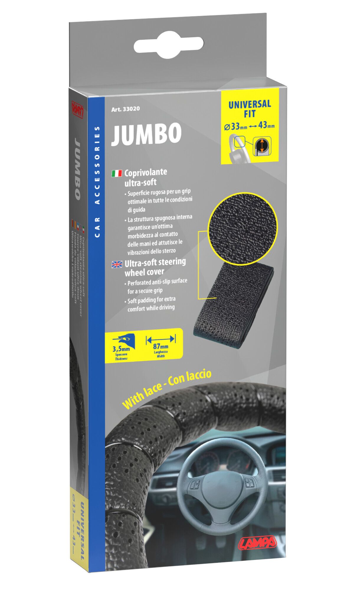 Jumbo, coprivolante con laccio - Universale - Image 4