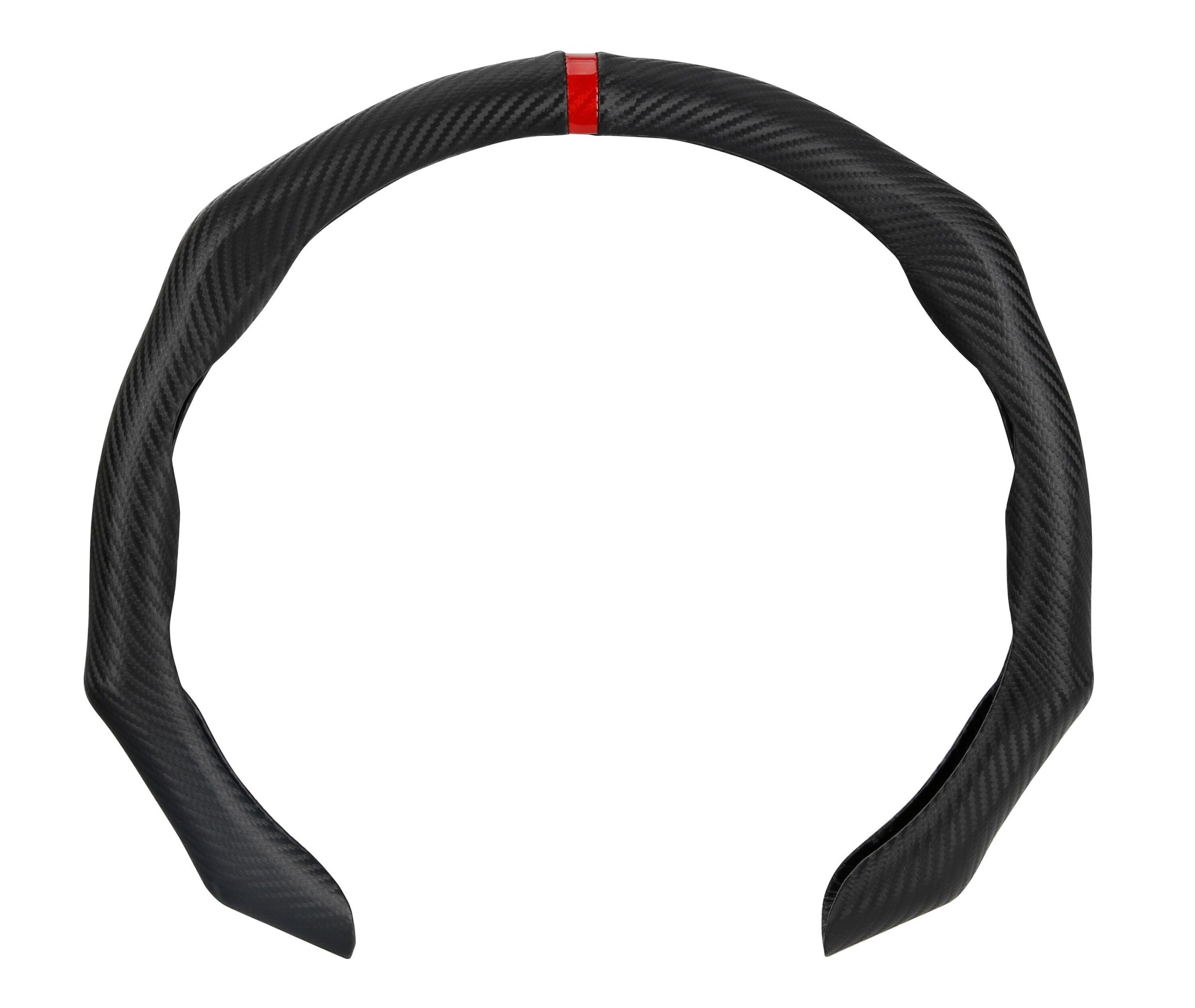 Over-Grip, coprivolante sportivo in PVC, universale - Carbon-Look
