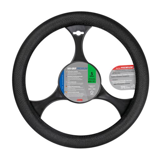 Air-Grip Nero, coprivolante ventilato - S - Ø 35/37 cm