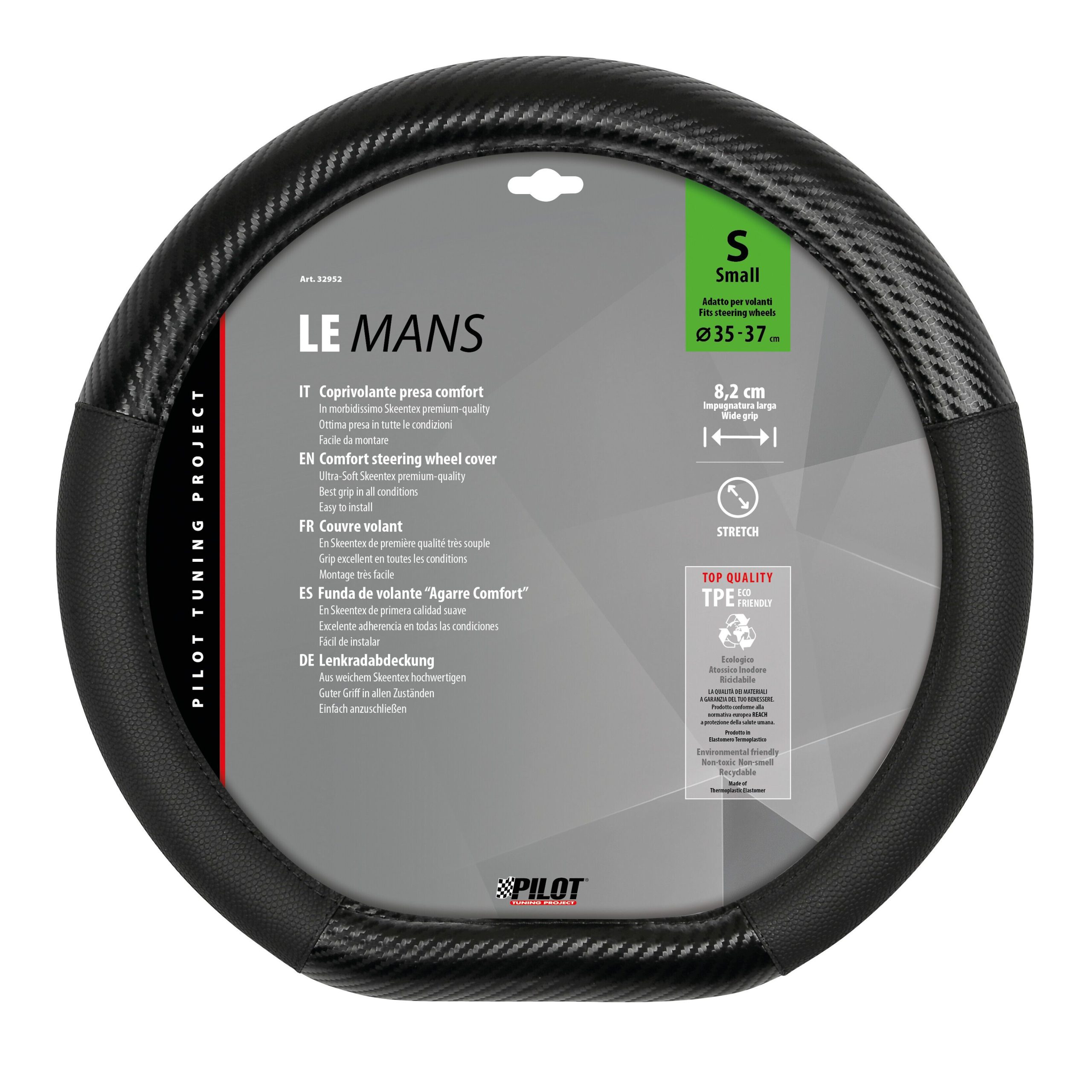 Le Mans, coprivolante in Skeentex - S - Ø 35/37 cm