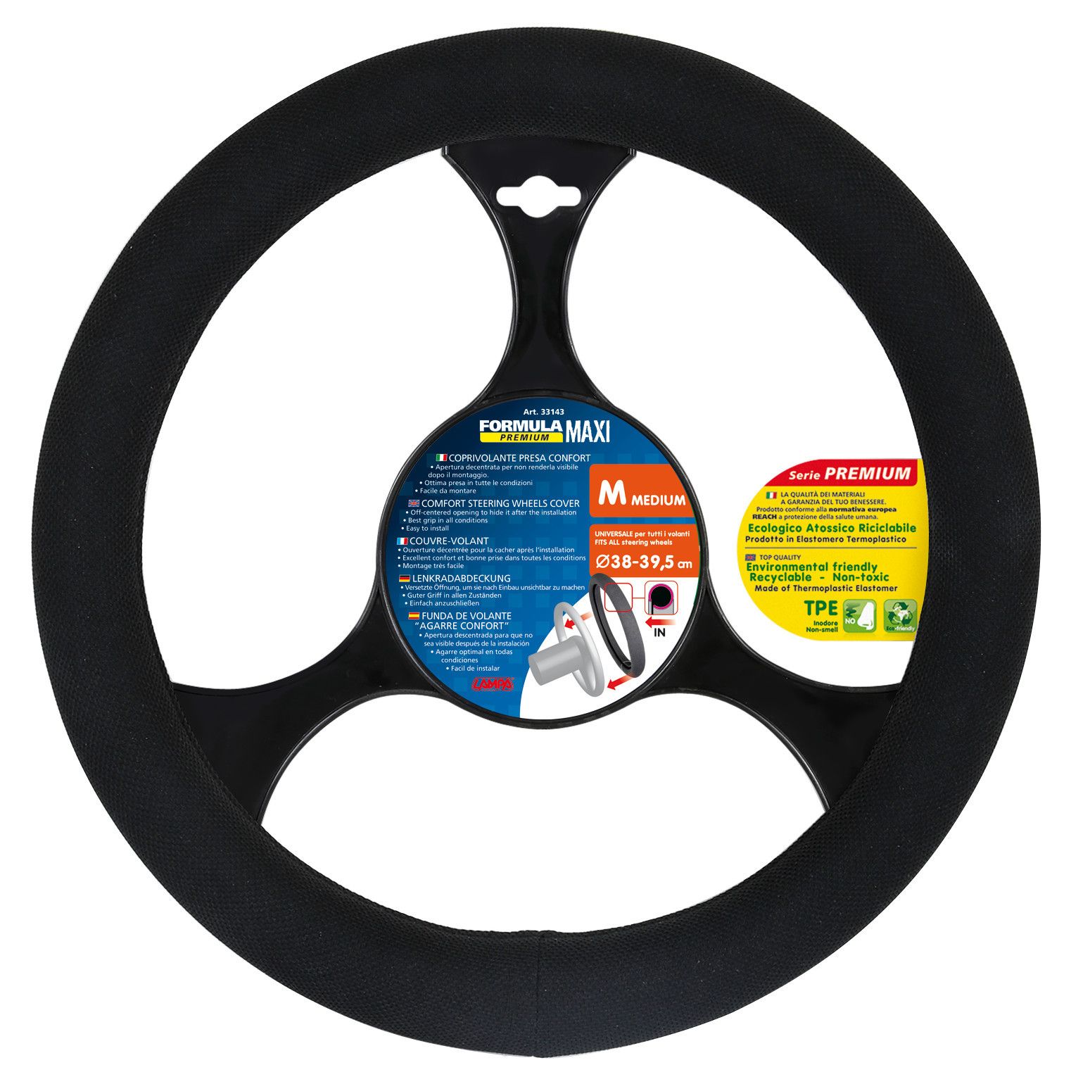 Formula Maxi, coprivolante in microfibra - M - Ø 38/39,5 cm