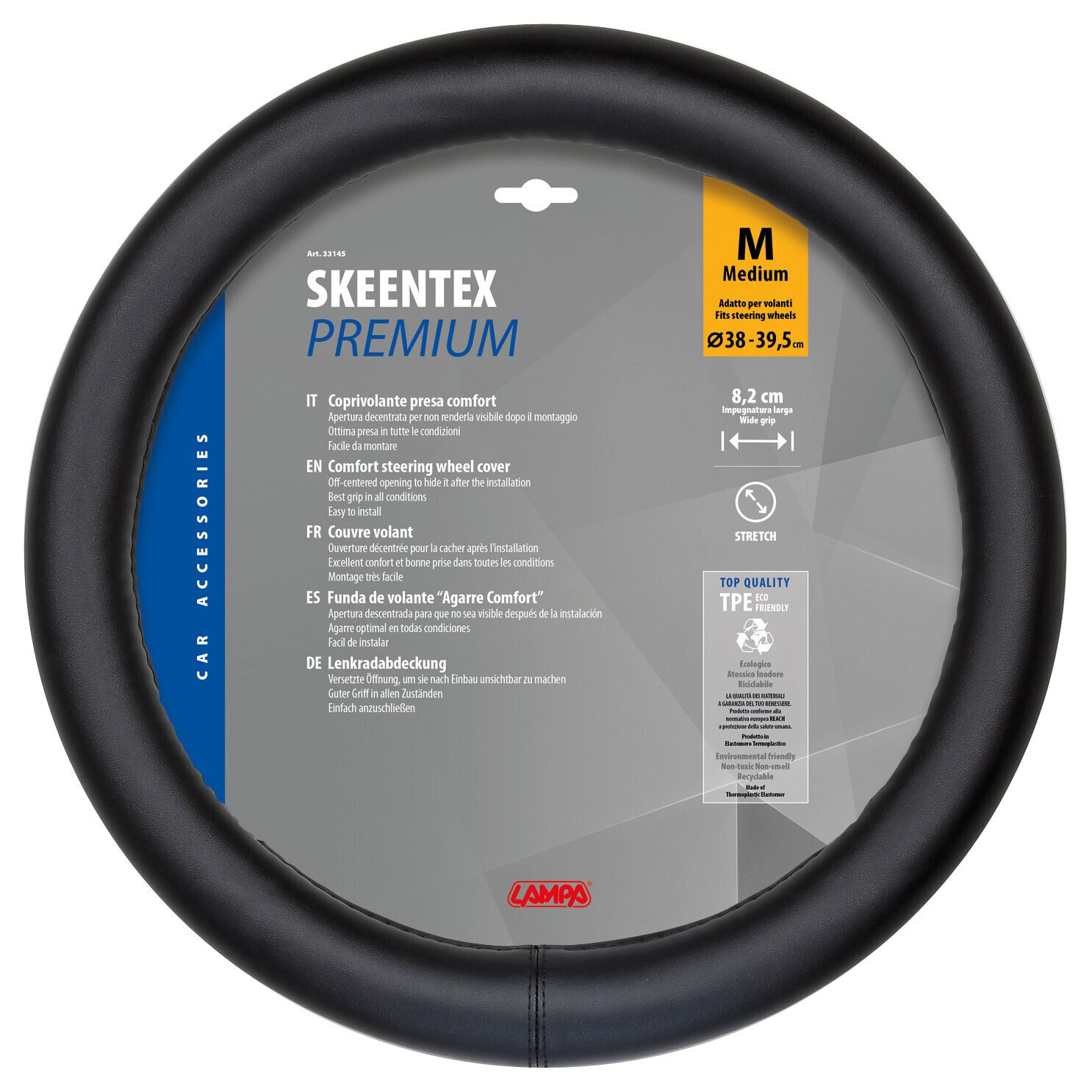 Eco, coprivolante in Skeentex - M - Ø 38/39,5 cm