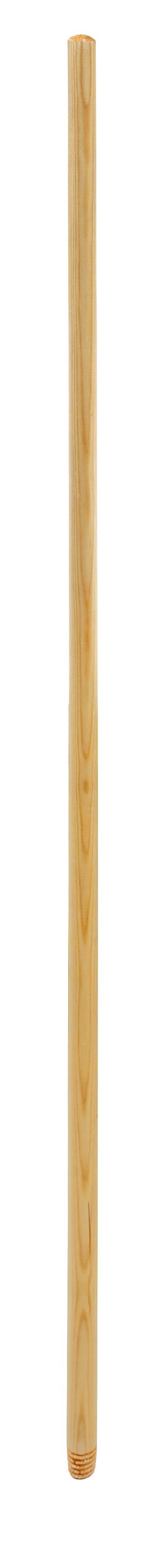 Manico in legno di pino verniciato, h 130 cm - Ø 22 mm