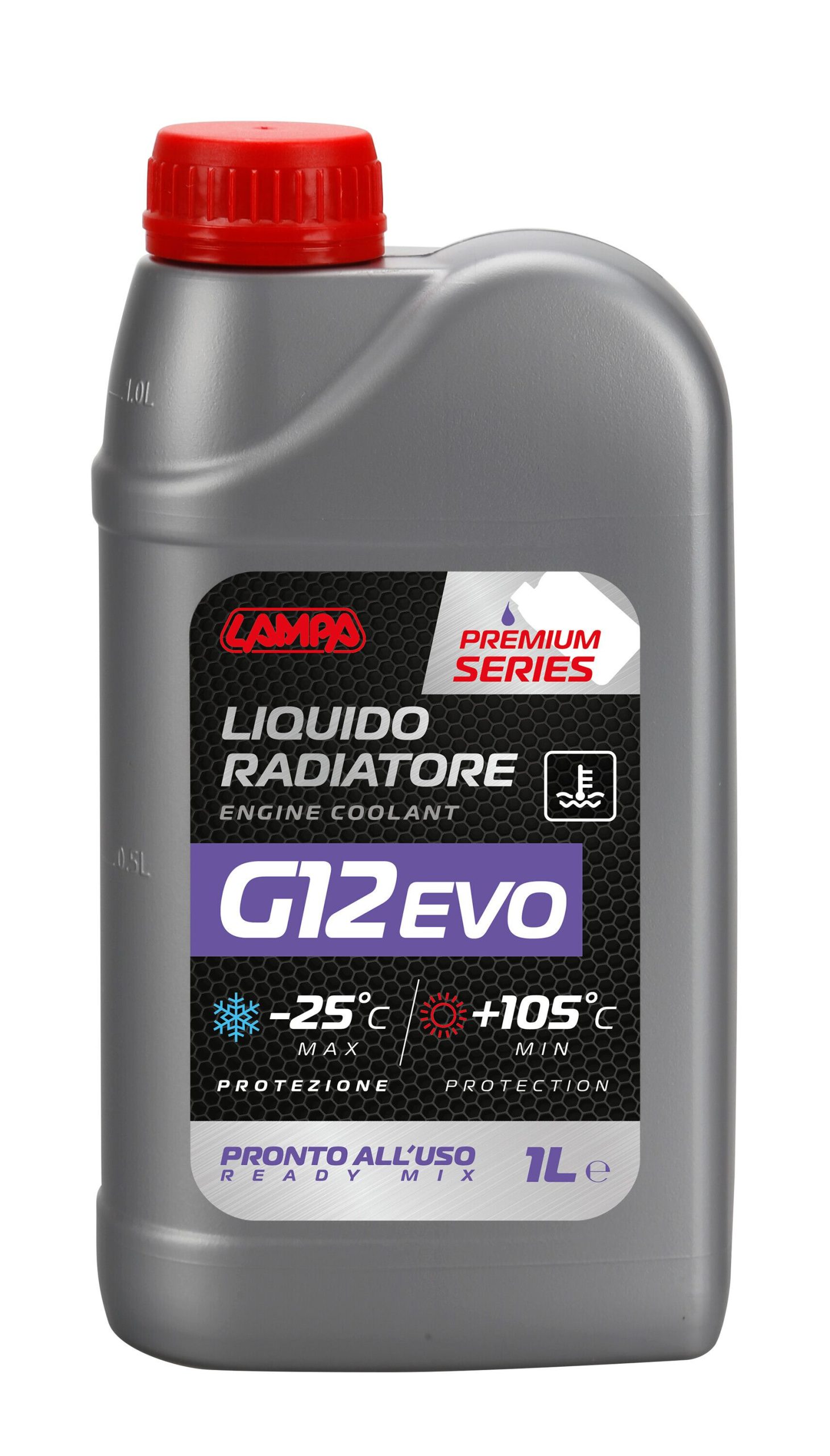 Premium Series Viola G12 Evo, liquido antigelo radiatore - (-25°C / +105°C) - 1 L