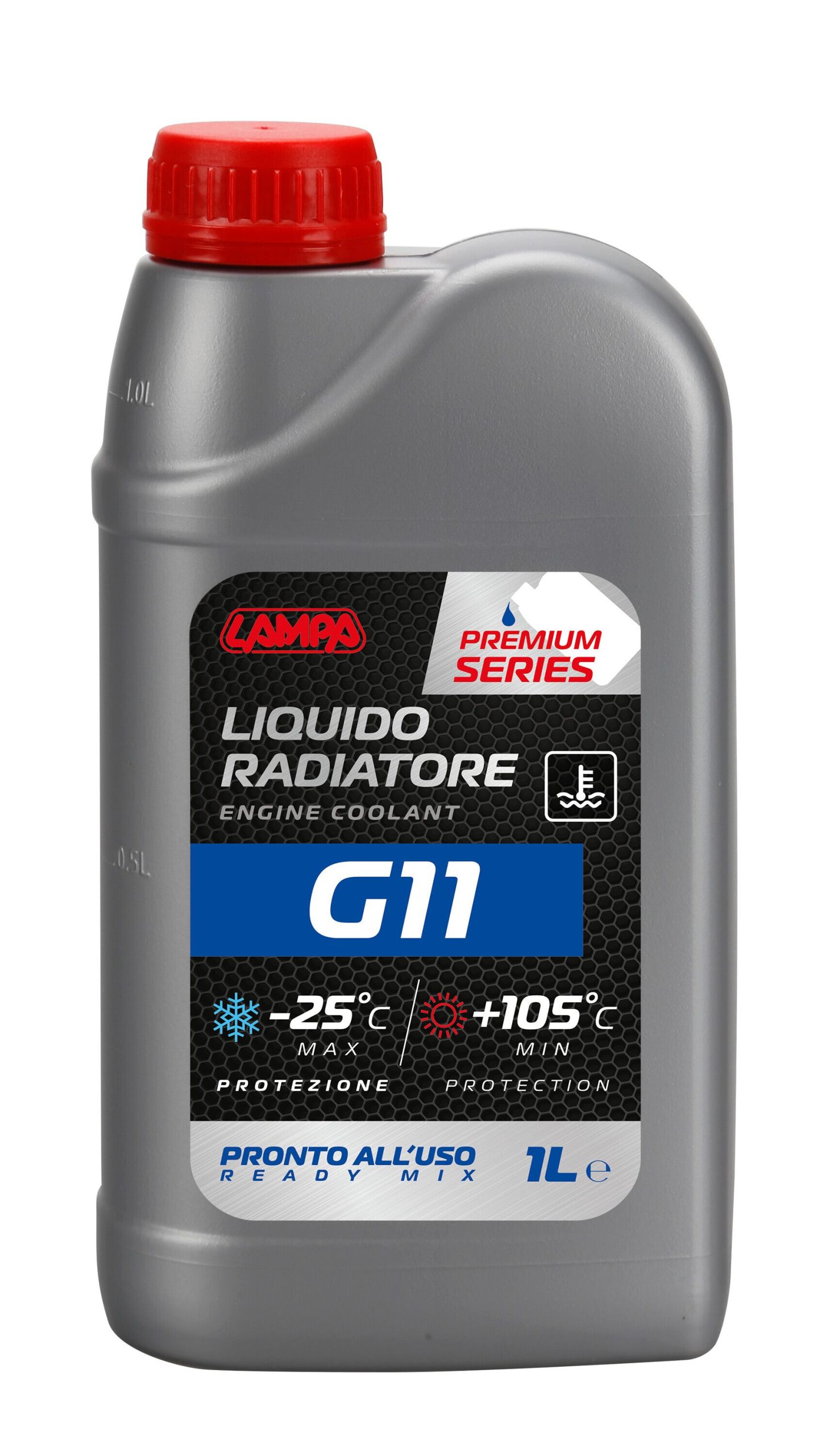 Premium Series Blu G11, liquido antigelo radiatore - (-25°C / +105°C) - 1 L